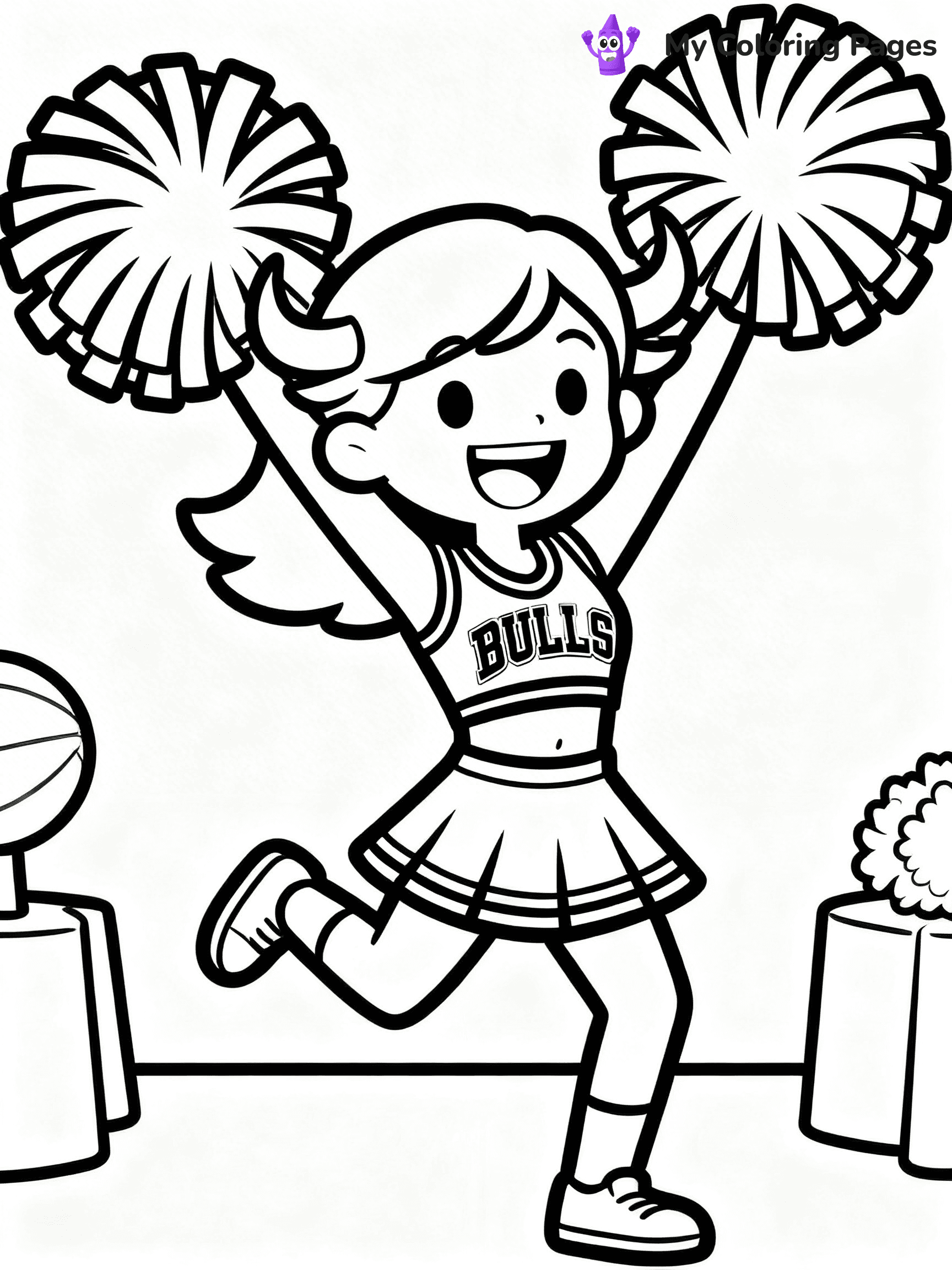 Chicago Bulls Coloring Pages - 11