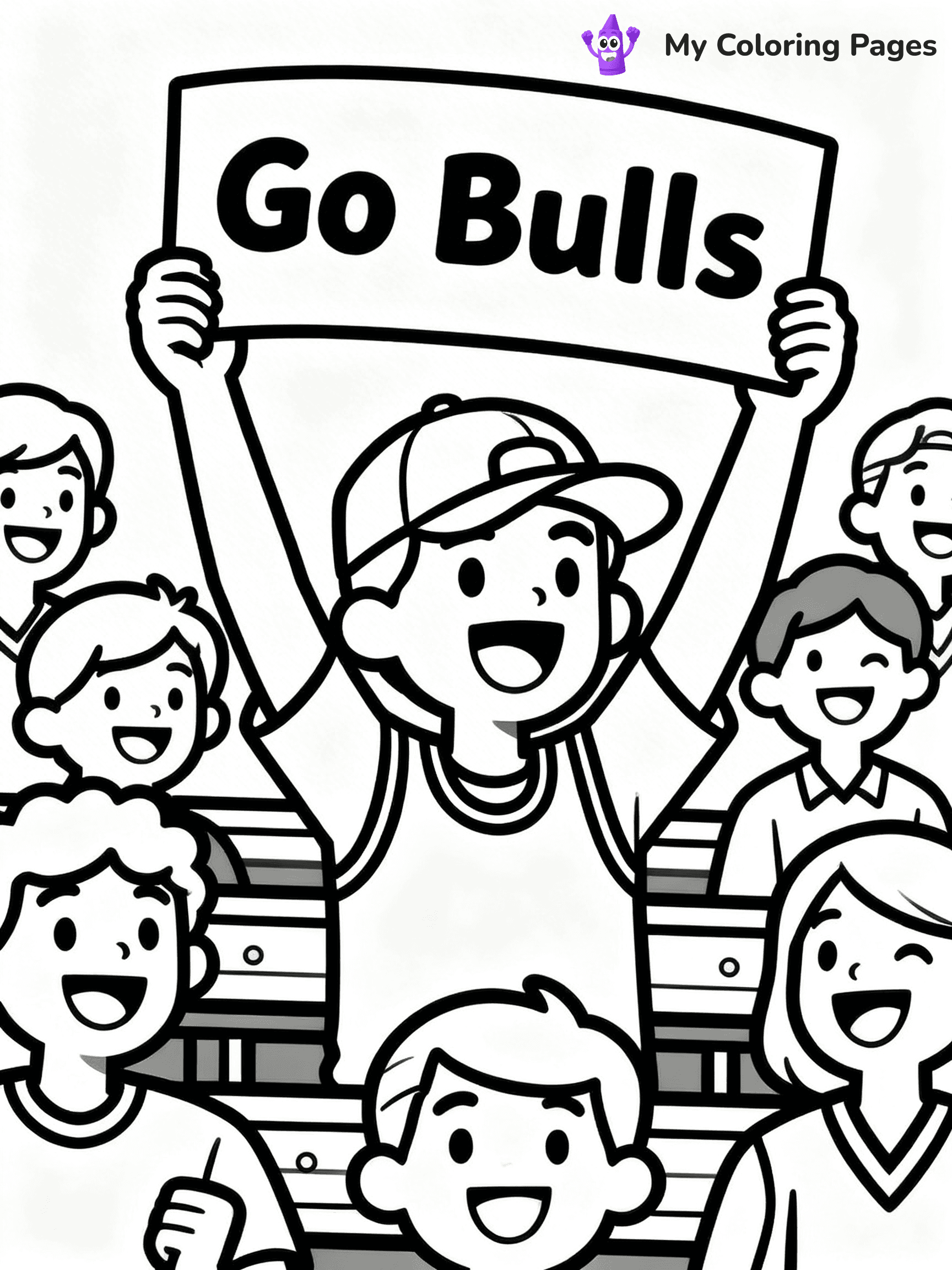 Chicago Bulls Coloring Pages - 7