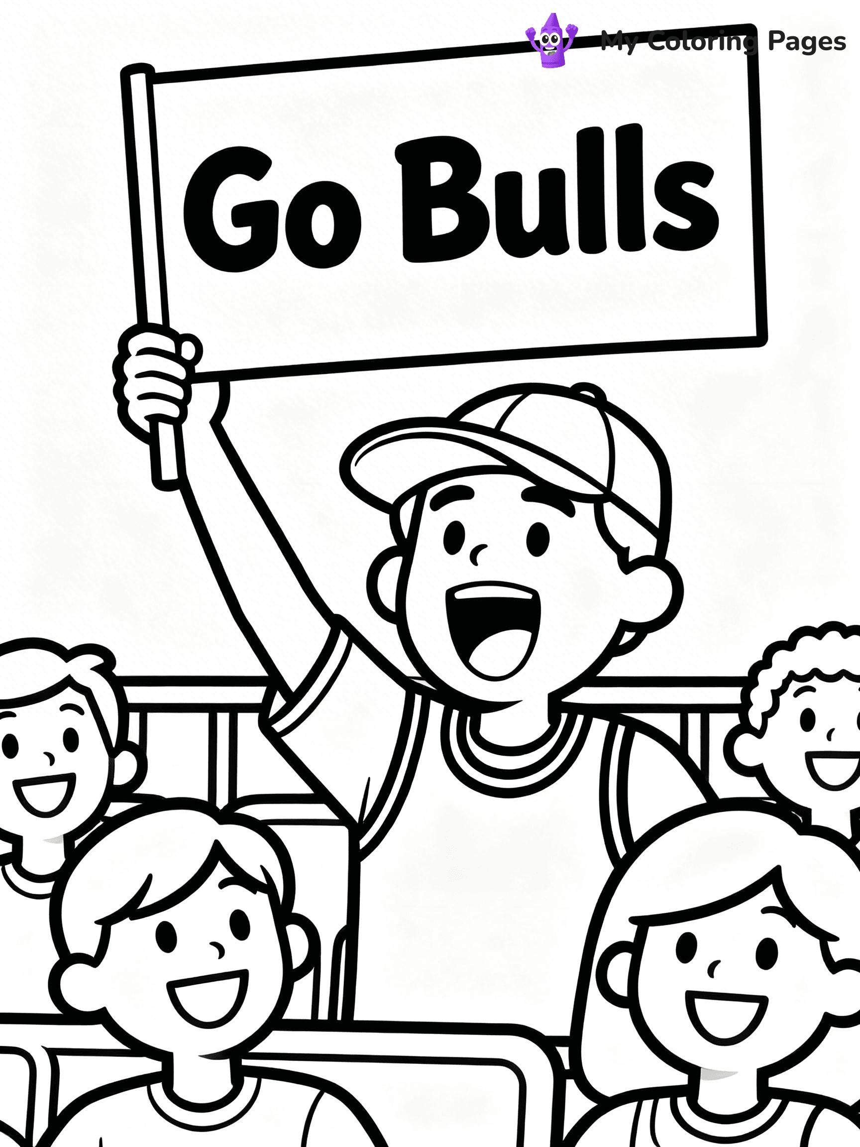Chicago Bulls Coloring Pages - 6