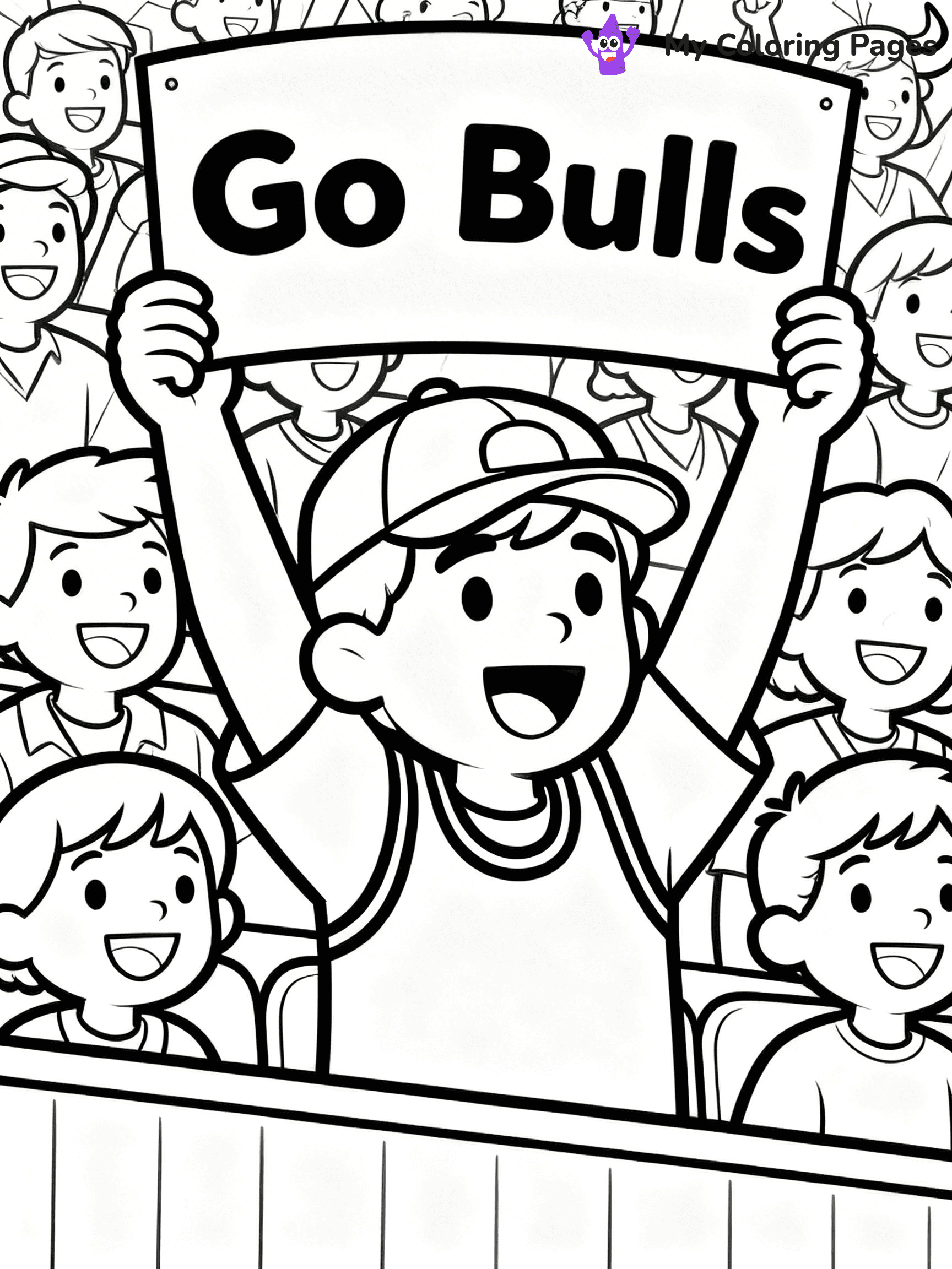 Chicago Bulls Coloring Pages - 4