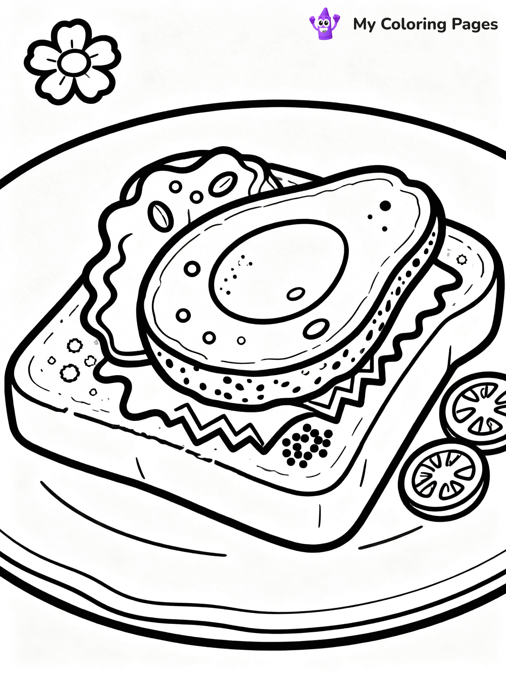 Avocado Coloring Pages - 29