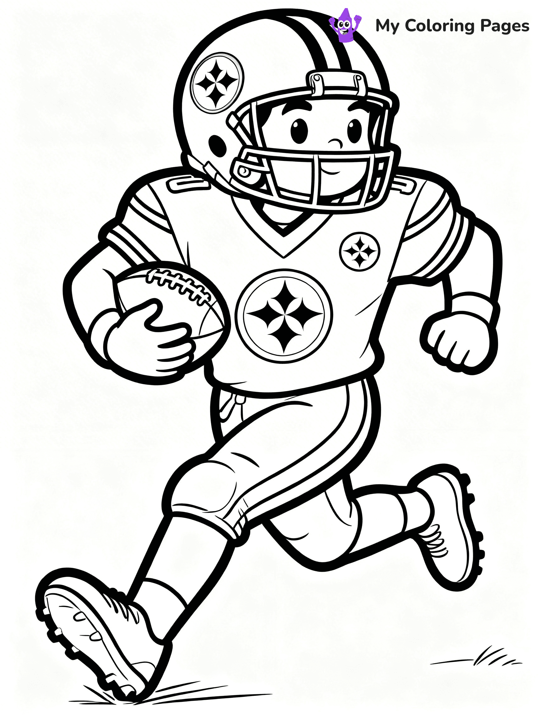 Steelers Coloring Pages - 35