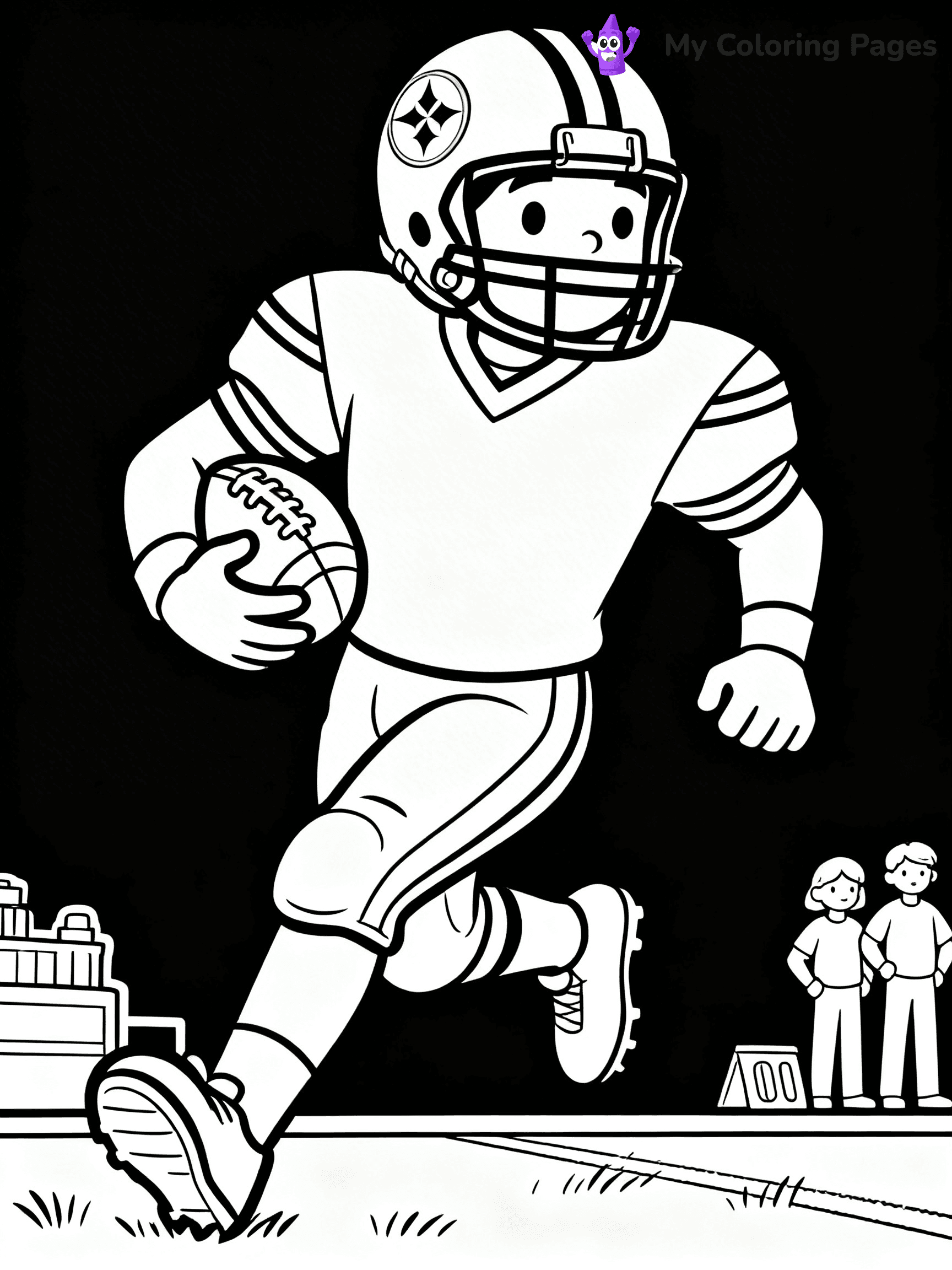 Steelers Coloring Pages - 34