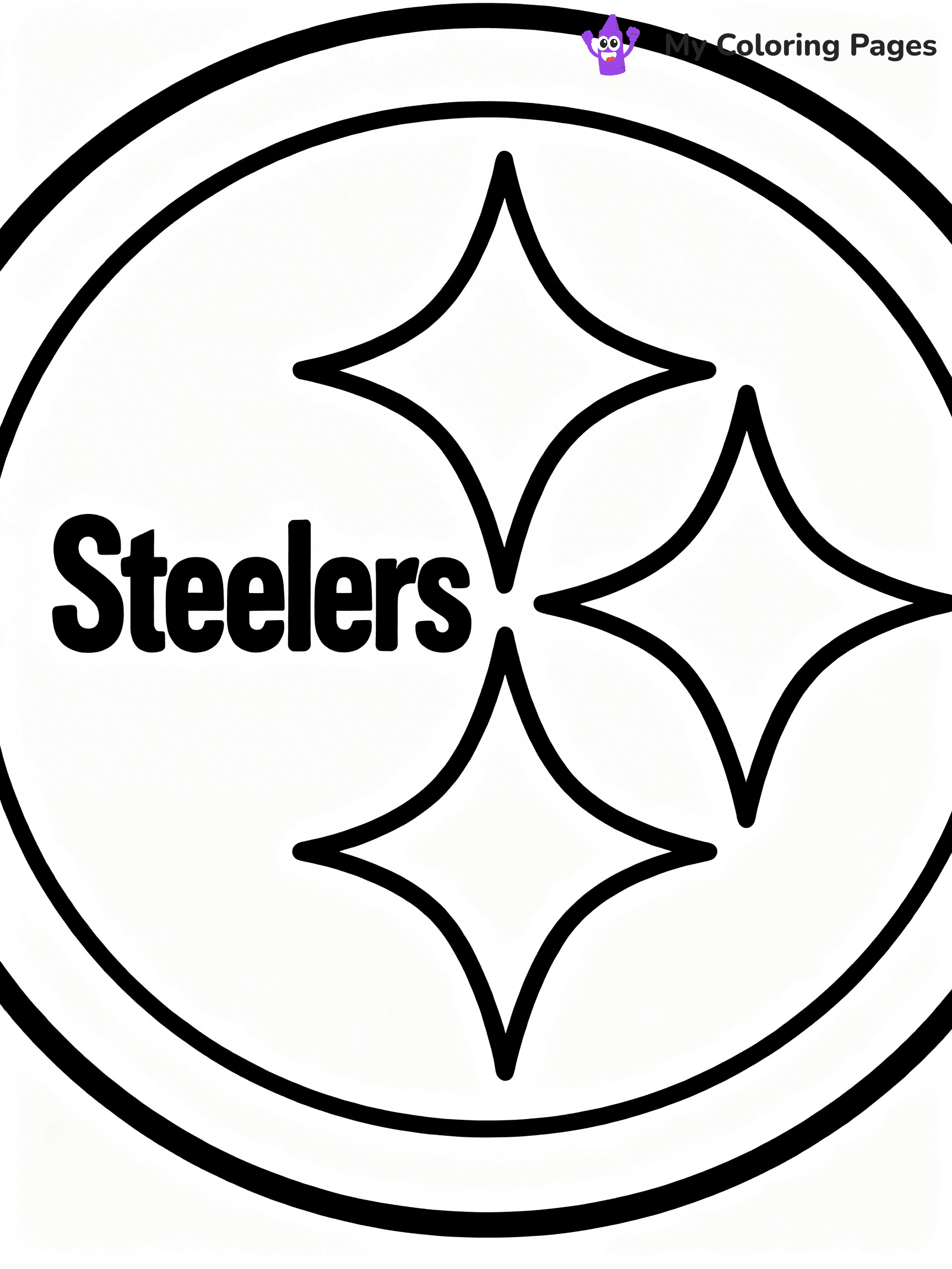 Steelers Coloring Pages - 31