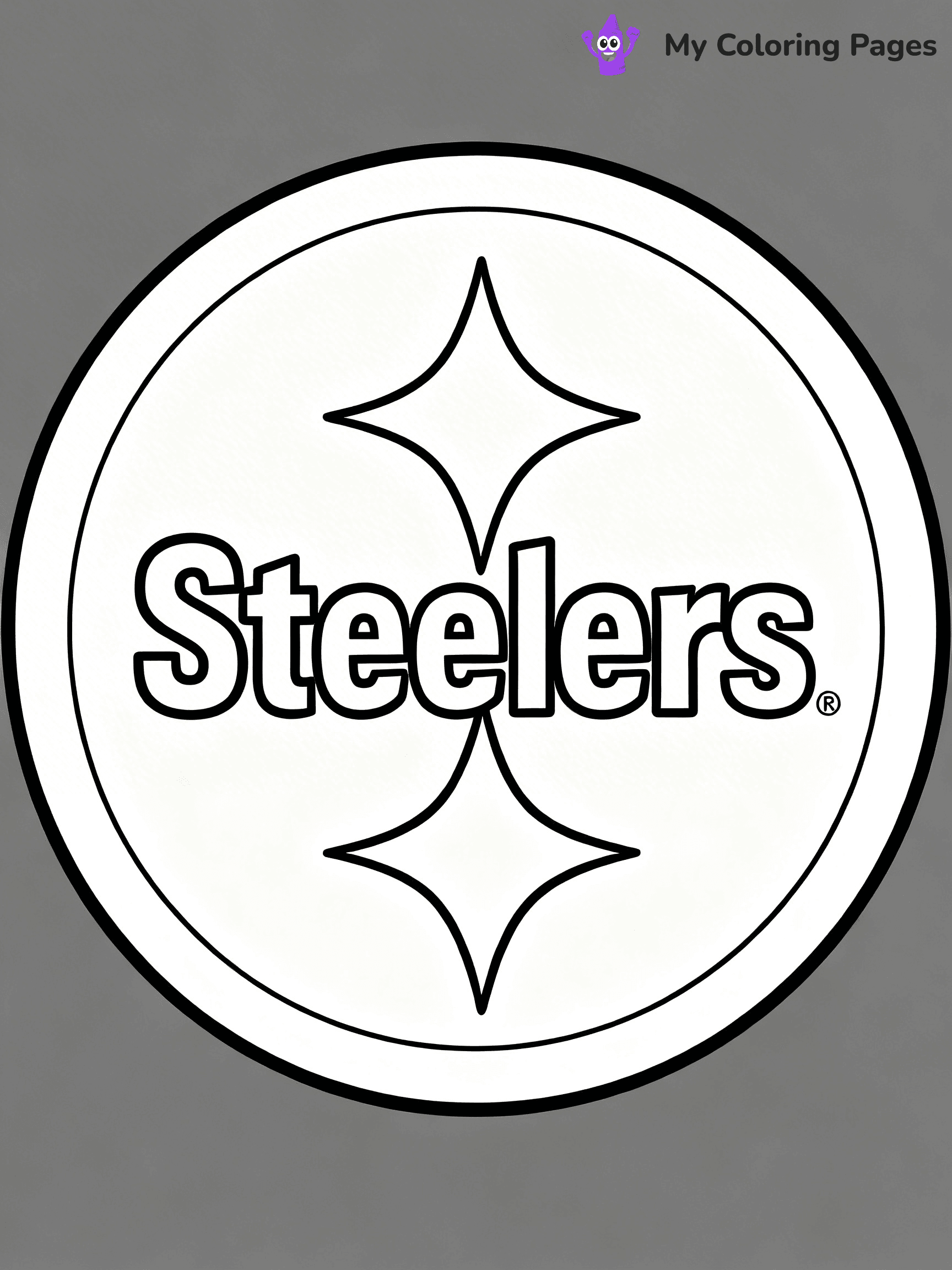 Steelers Coloring Pages - 30