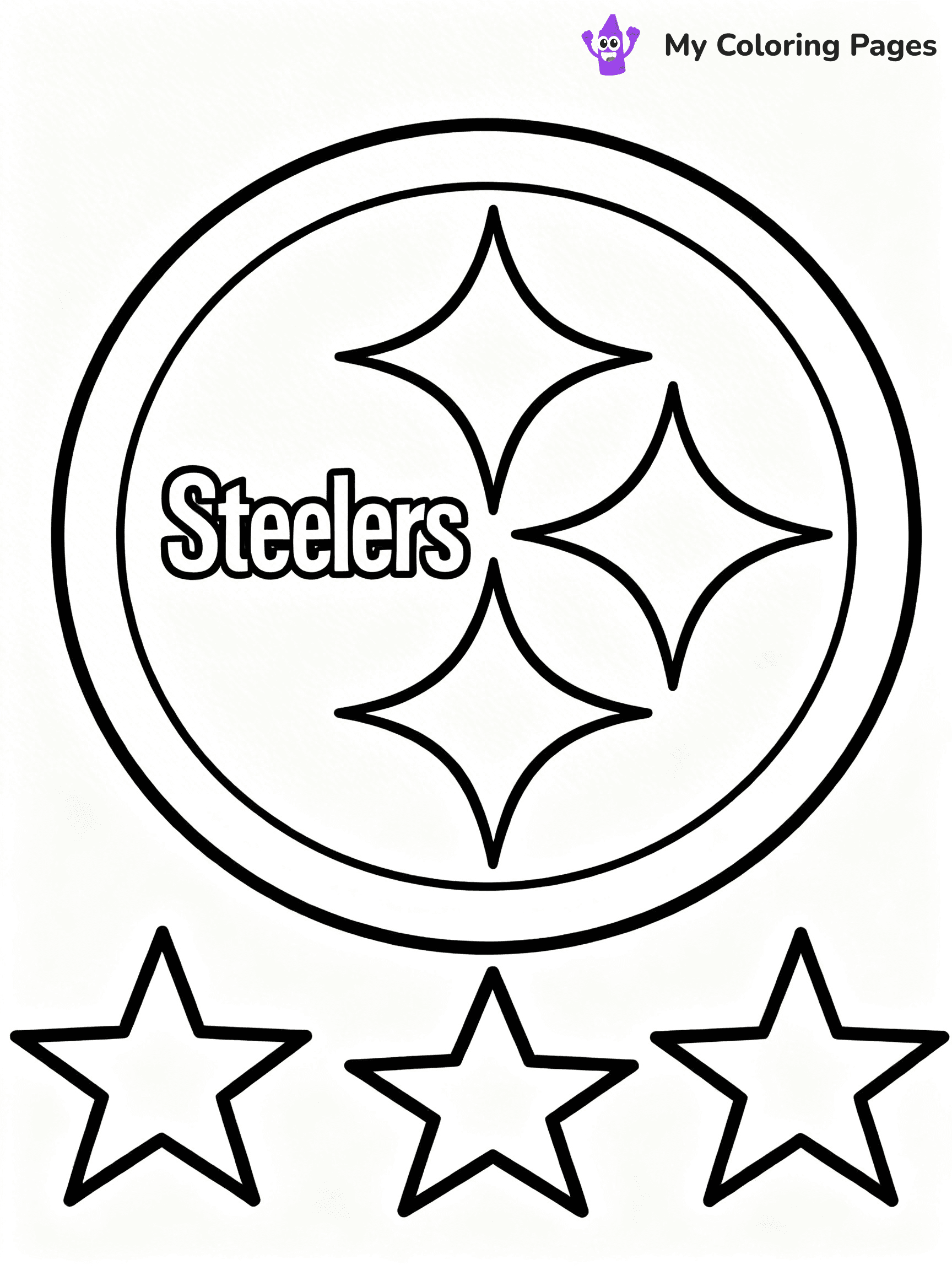 Steelers Coloring Pages - 28