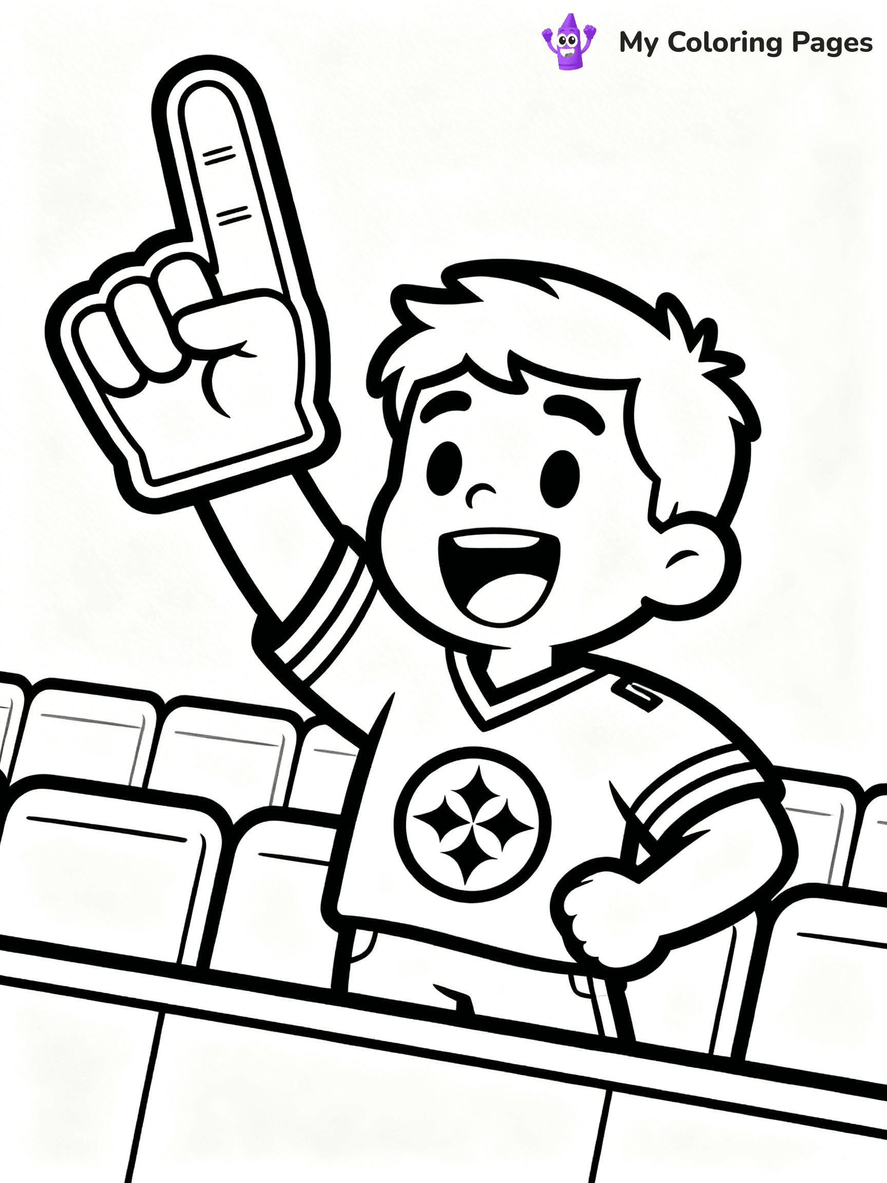 Steelers Coloring Pages - 19