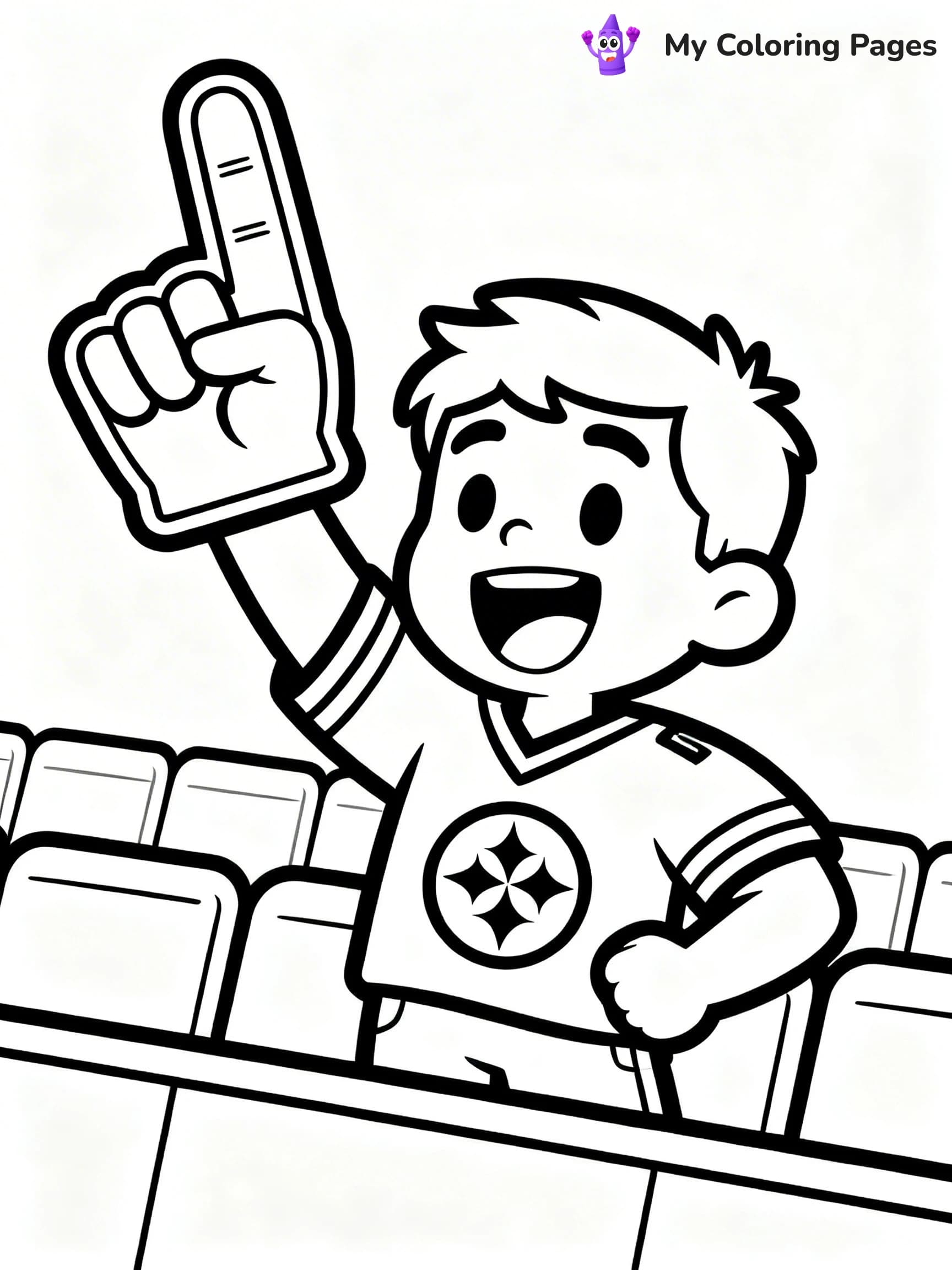 Steelers Coloring Pages - 19