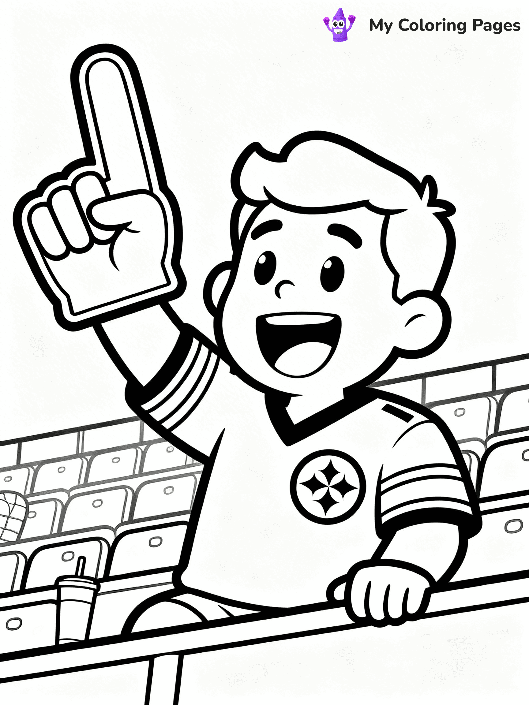 Steelers Coloring Pages - 18