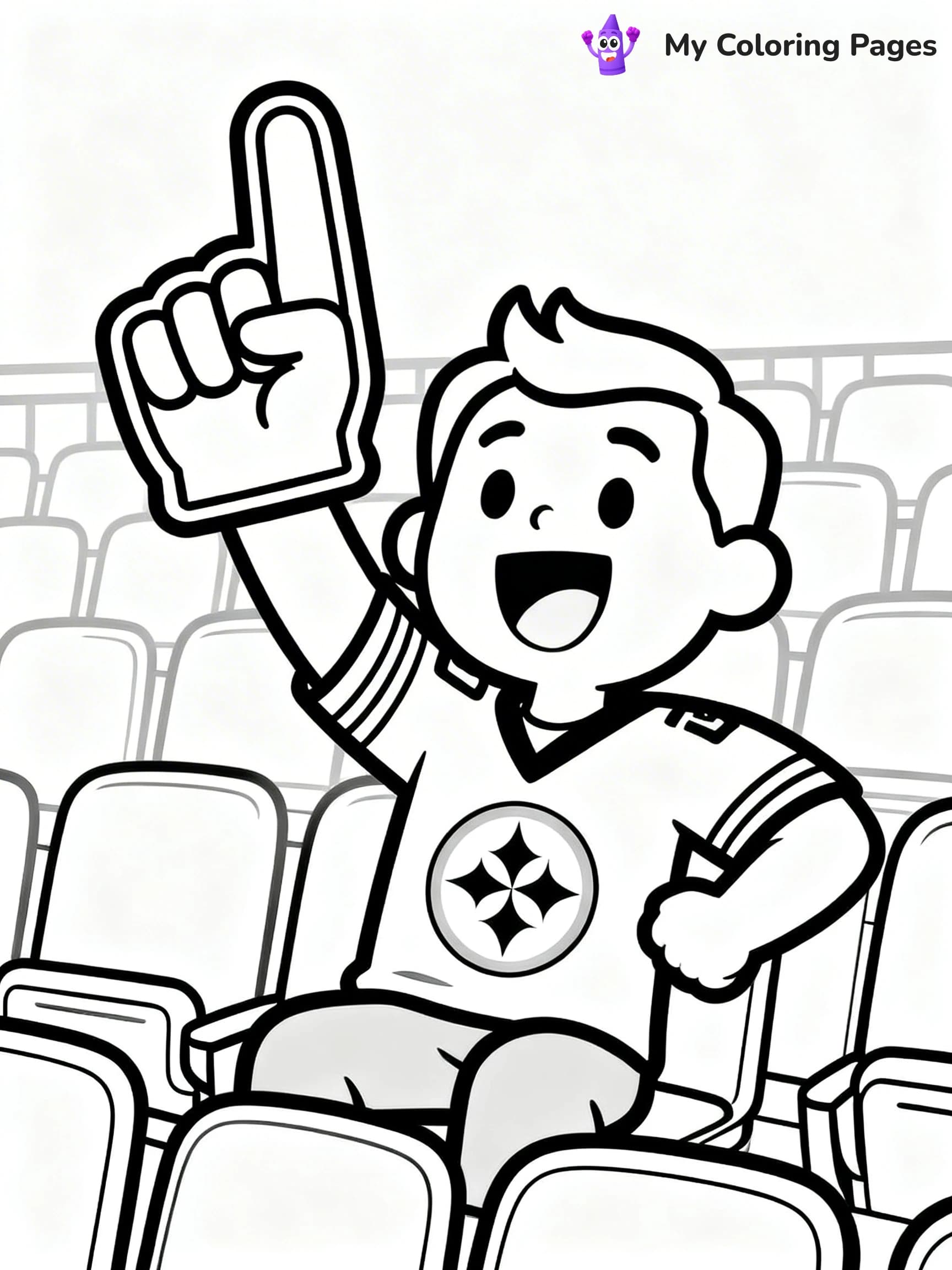Steelers Coloring Pages - 16