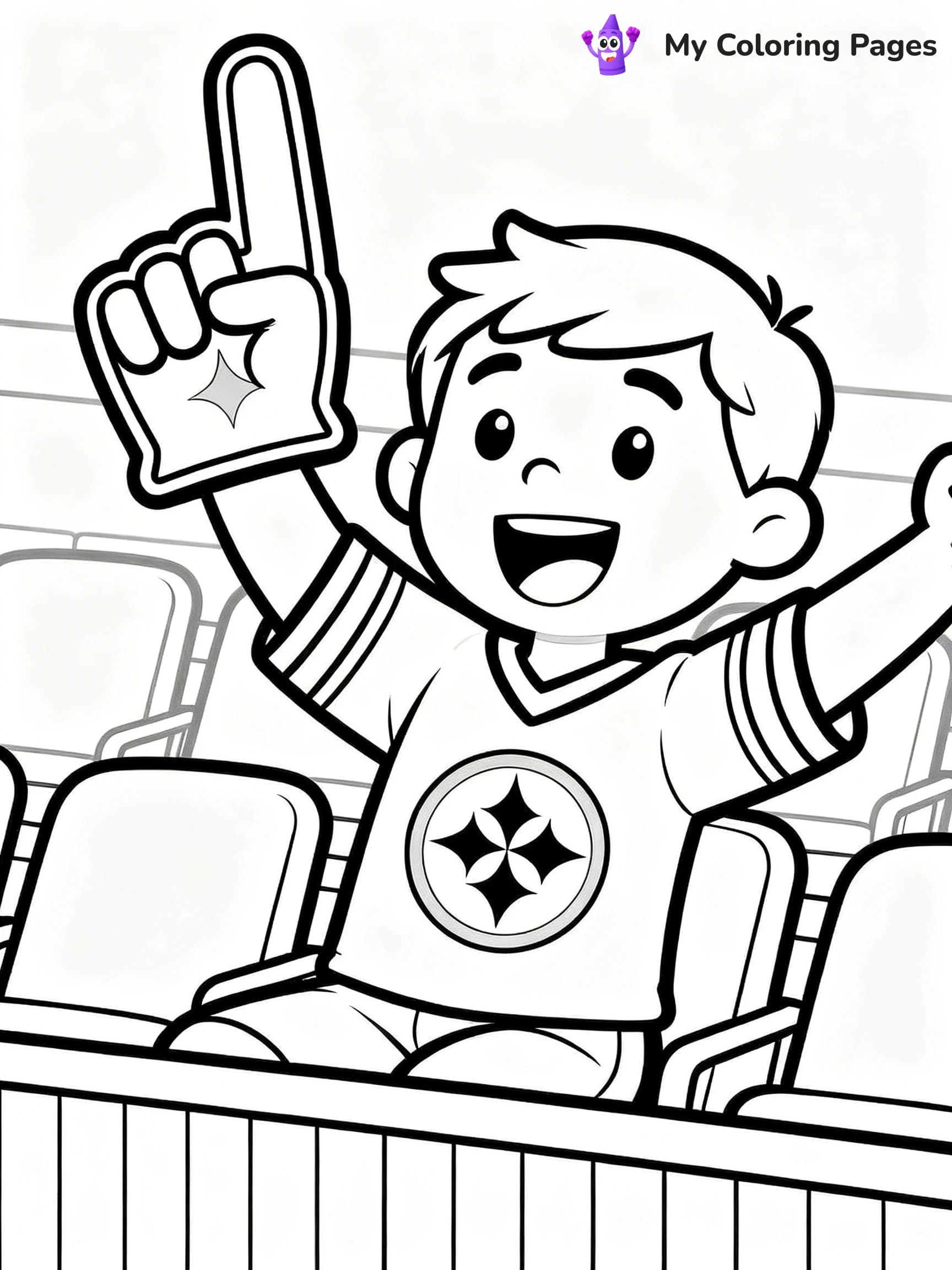 Steelers Coloring Pages - 15