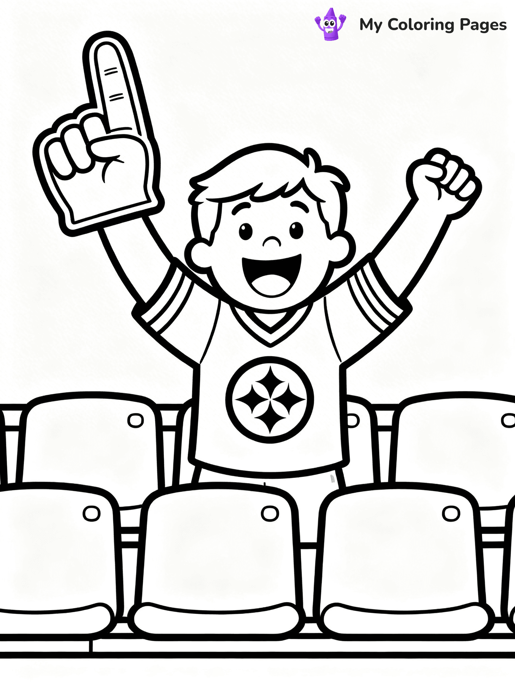 Steelers Coloring Pages - 13