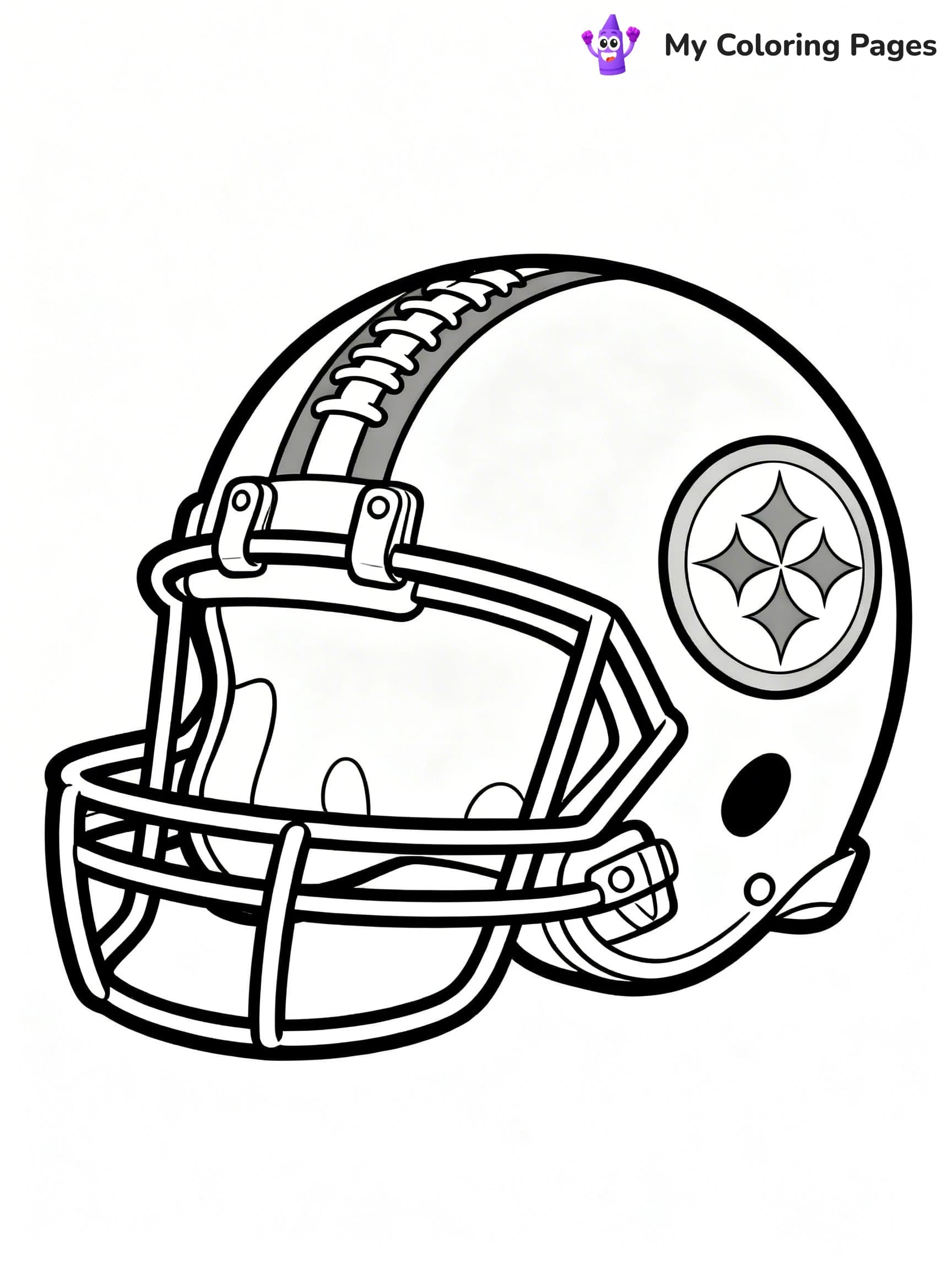 Steelers Coloring Pages - 11