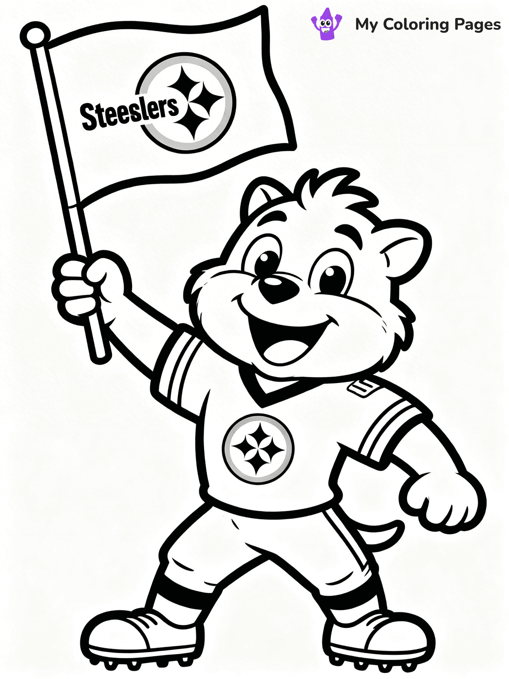 Steelers Coloring Pages - 8
