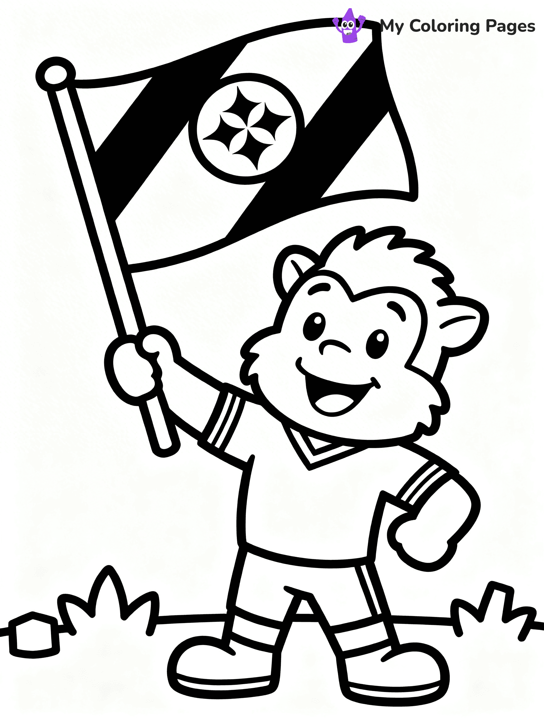 Steelers Coloring Pages - 7