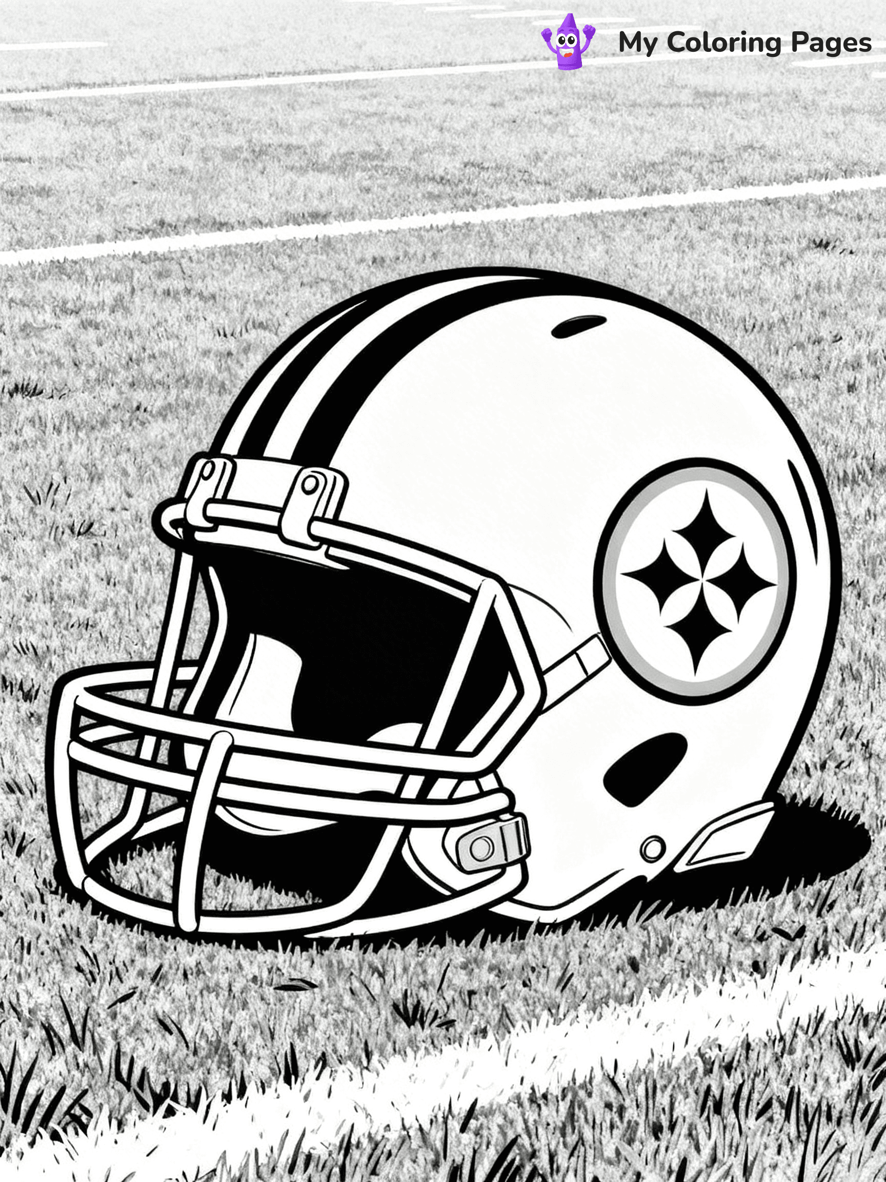 Steelers Coloring Pages - 3
