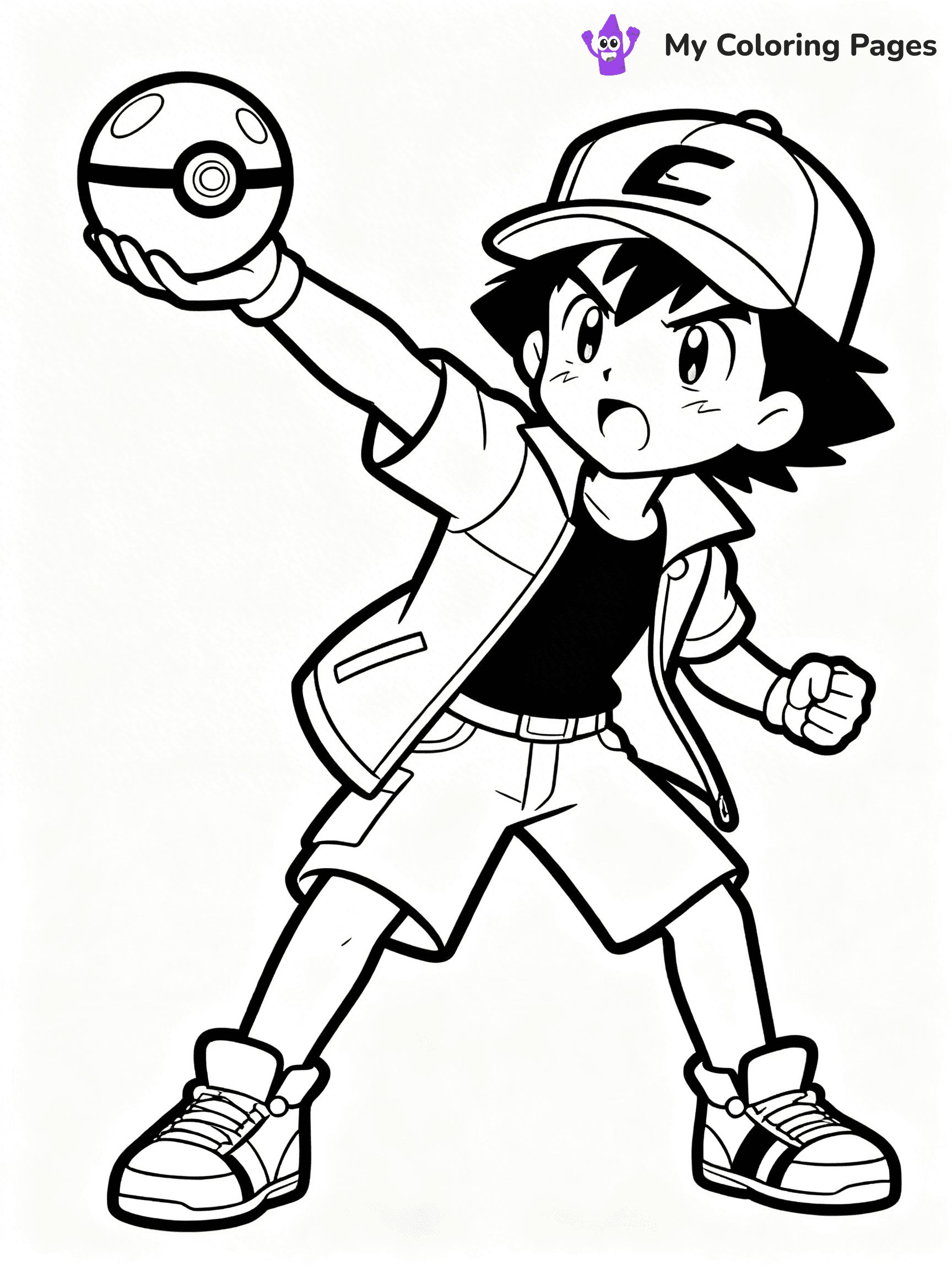 Greninja Coloring Pages - 28