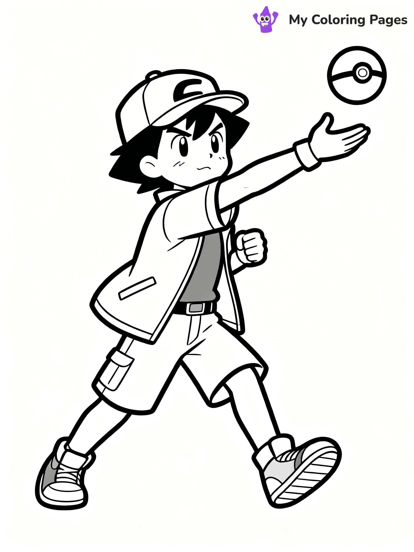 Greninja Coloring Pages - 27