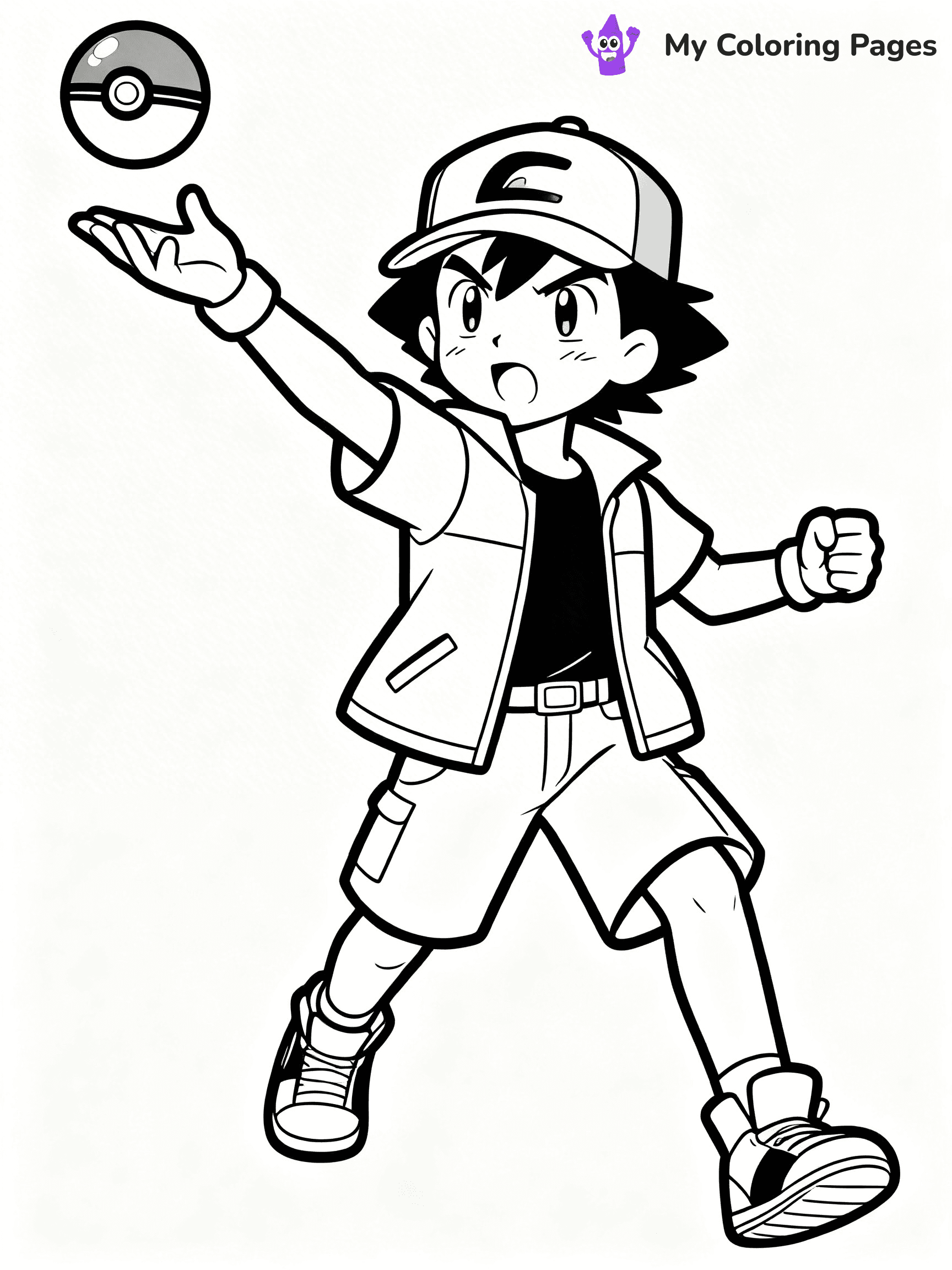 Greninja Coloring Pages - 25