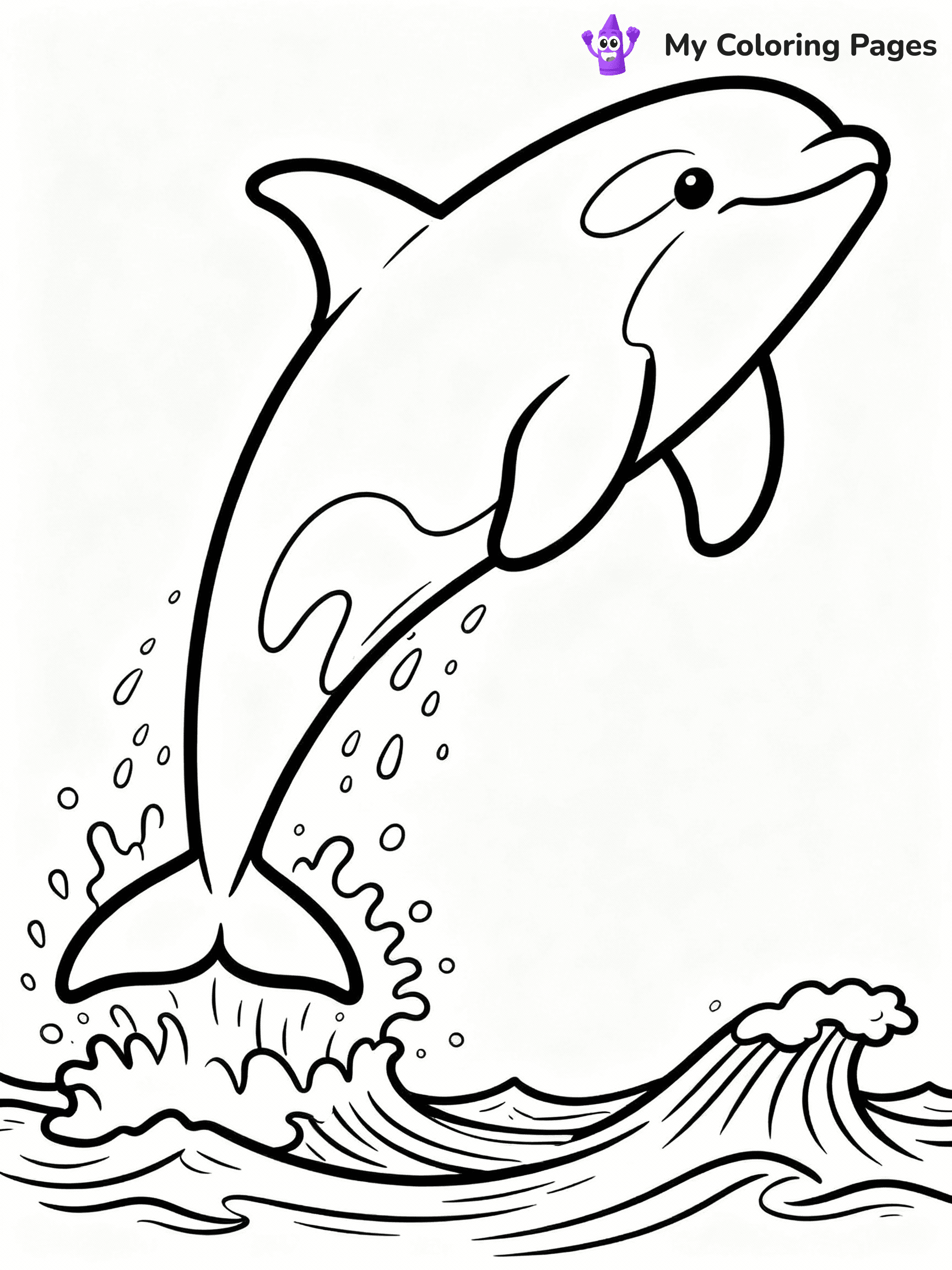 Orca Coloring Pages - 26