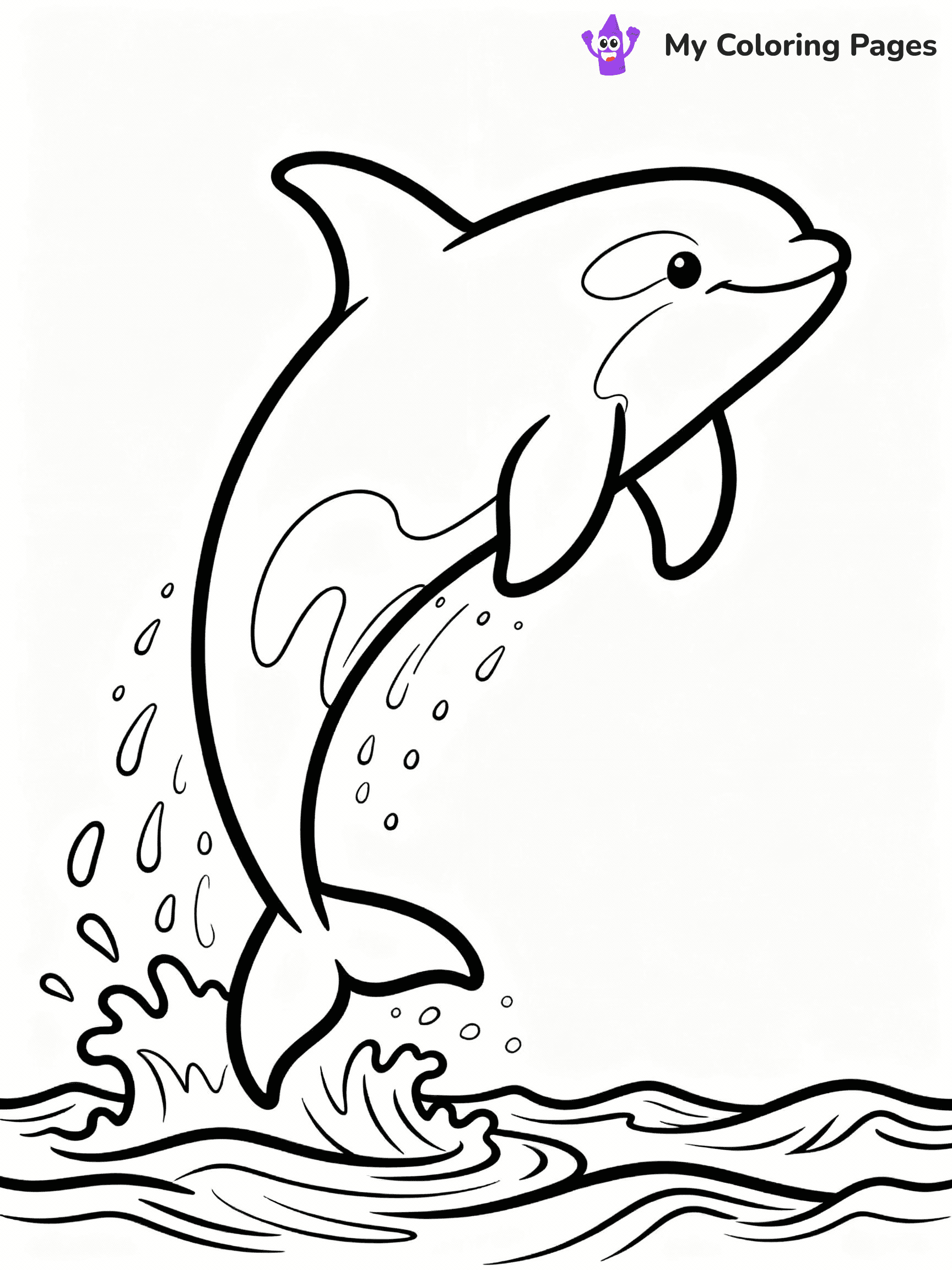 Orca Coloring Pages - 25