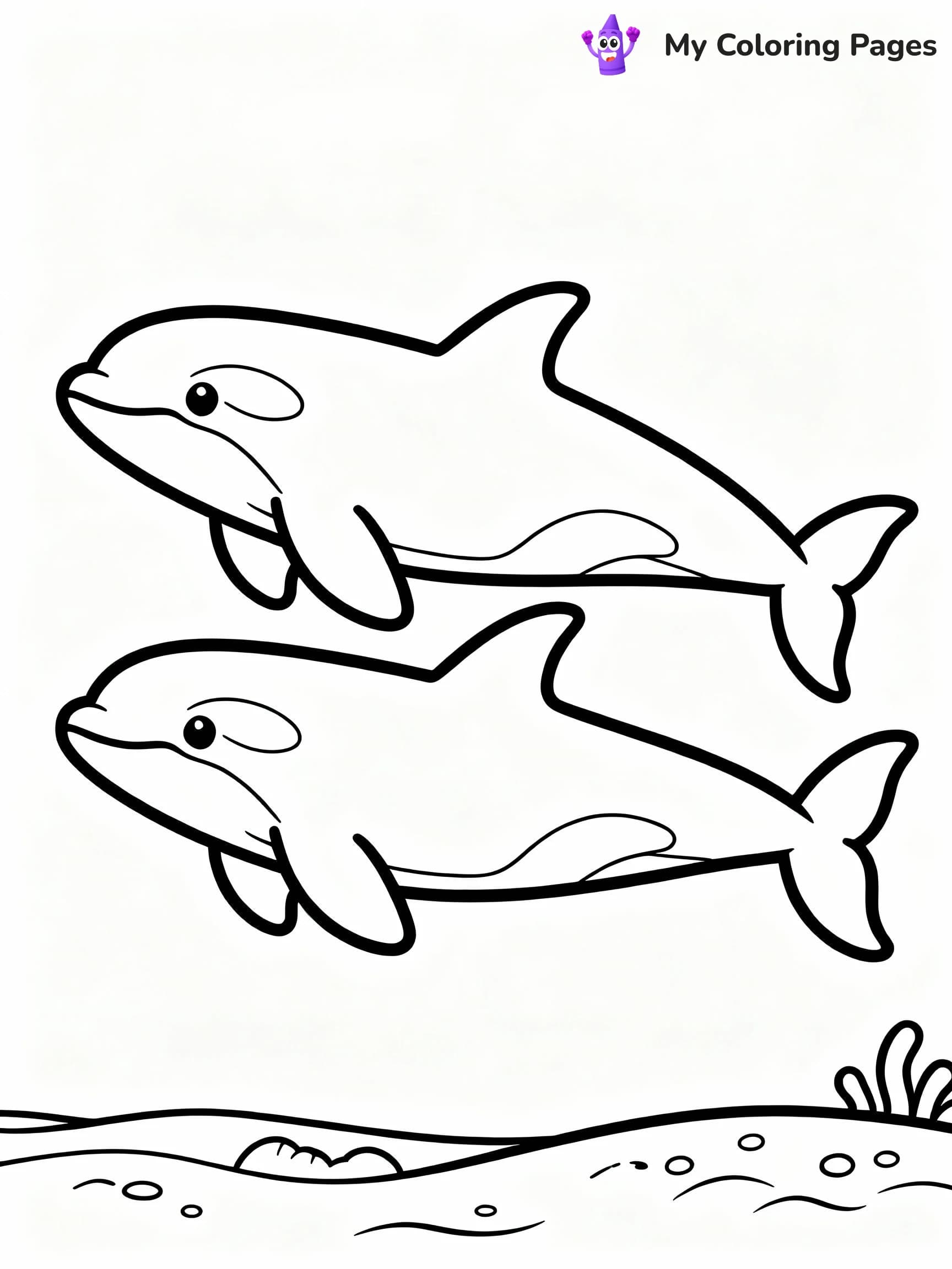 Orca Coloring Pages - 15