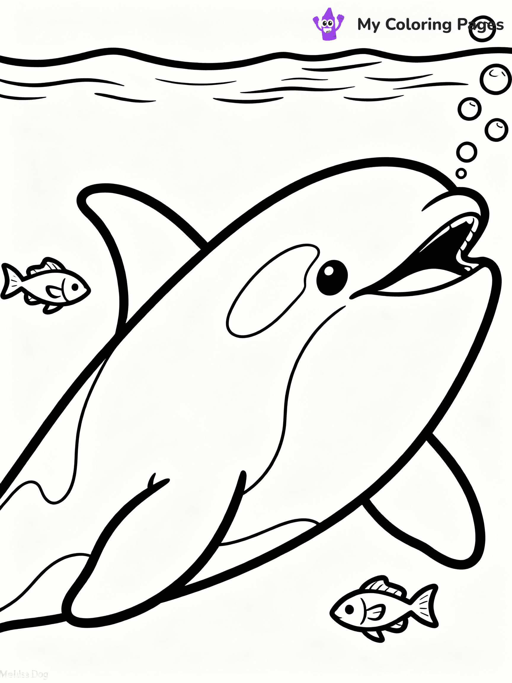 Orca Coloring Pages - 12