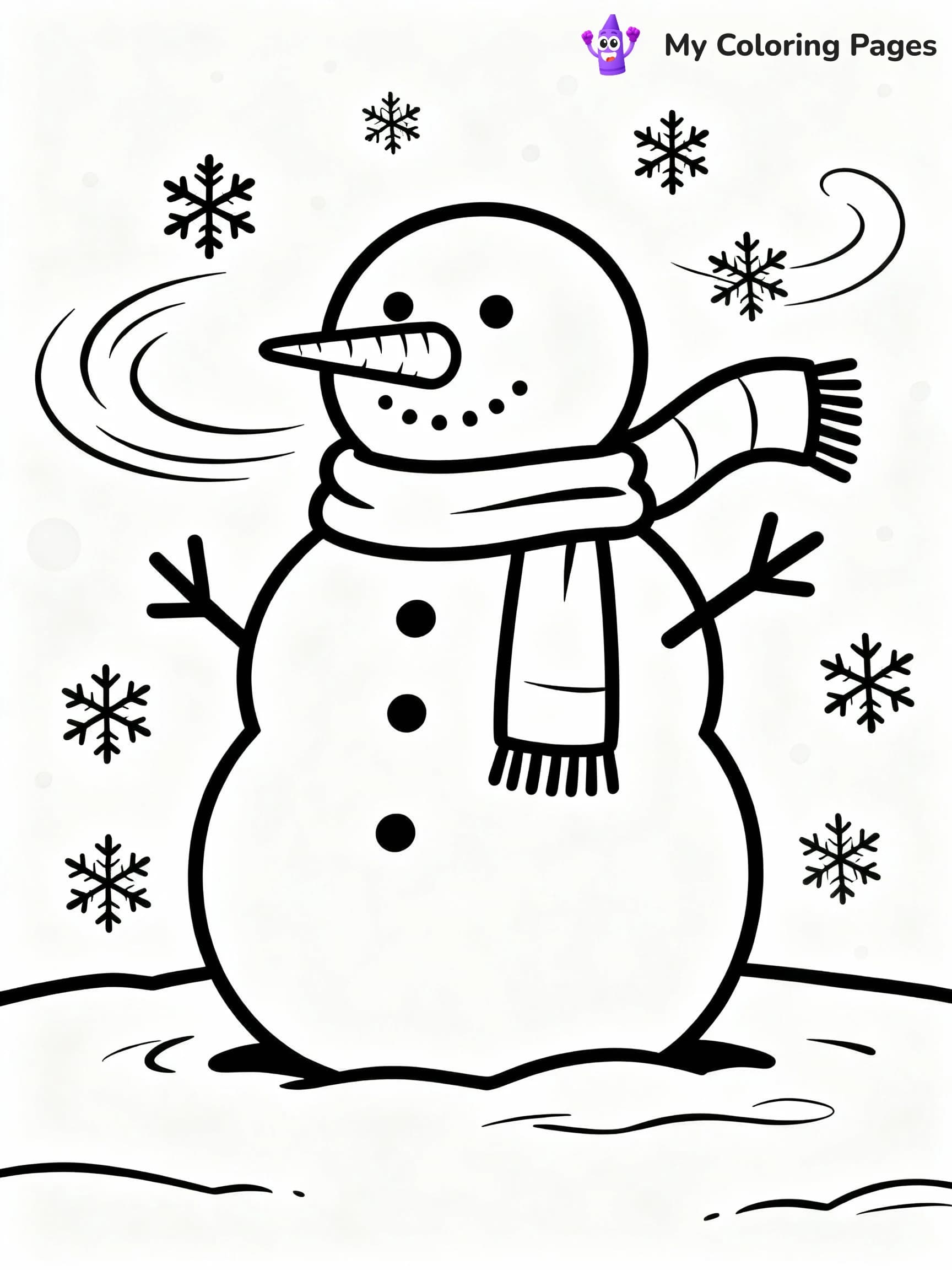 Winter Coloring Pages - 21