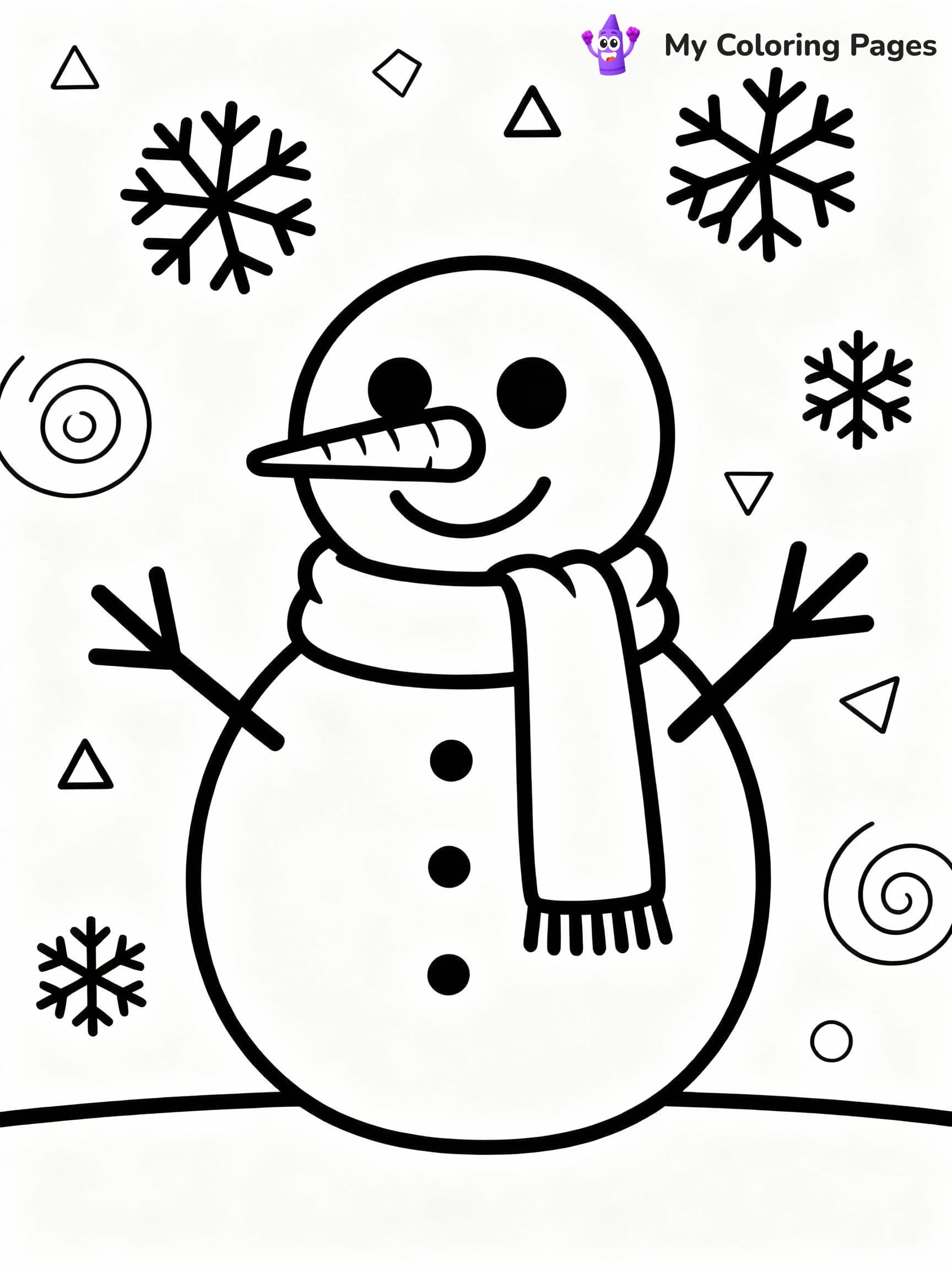 Winter Coloring Pages - 20