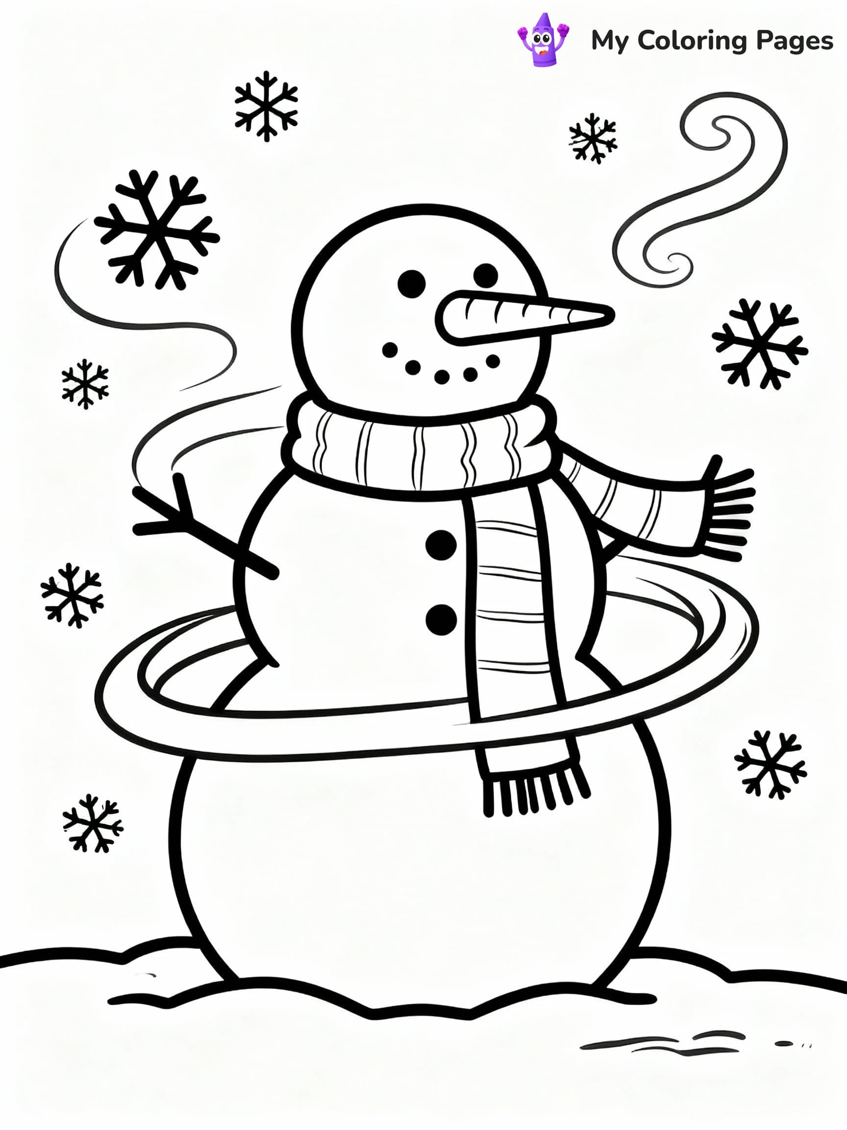 Winter Coloring Pages - 19