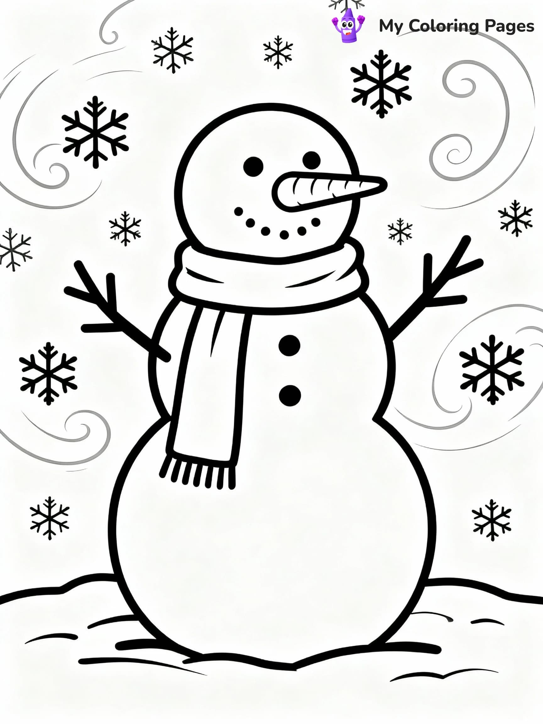 Winter Coloring Pages - 18