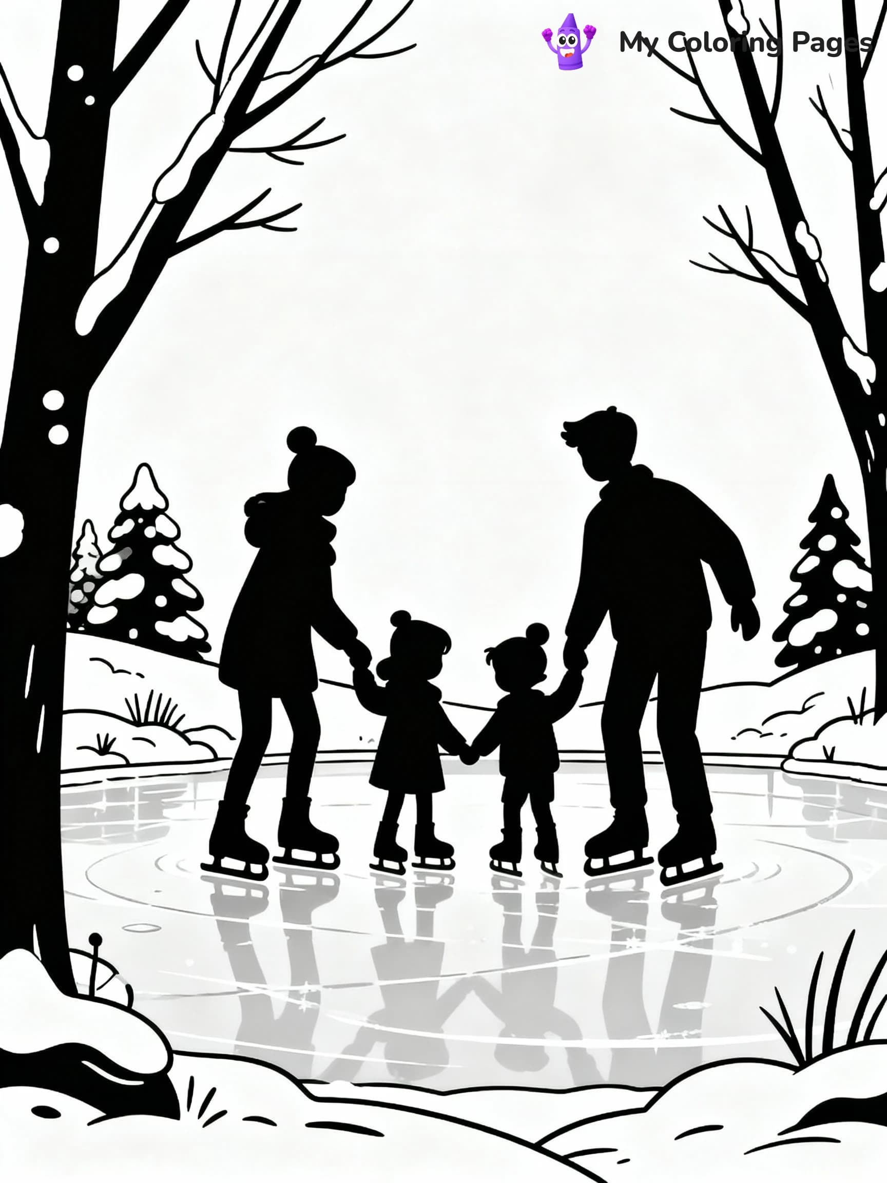 Winter Coloring Pages - 15