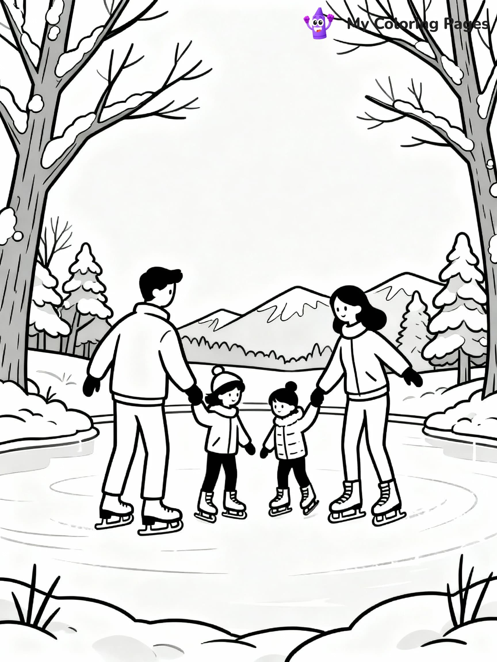 Winter Coloring Pages - 13