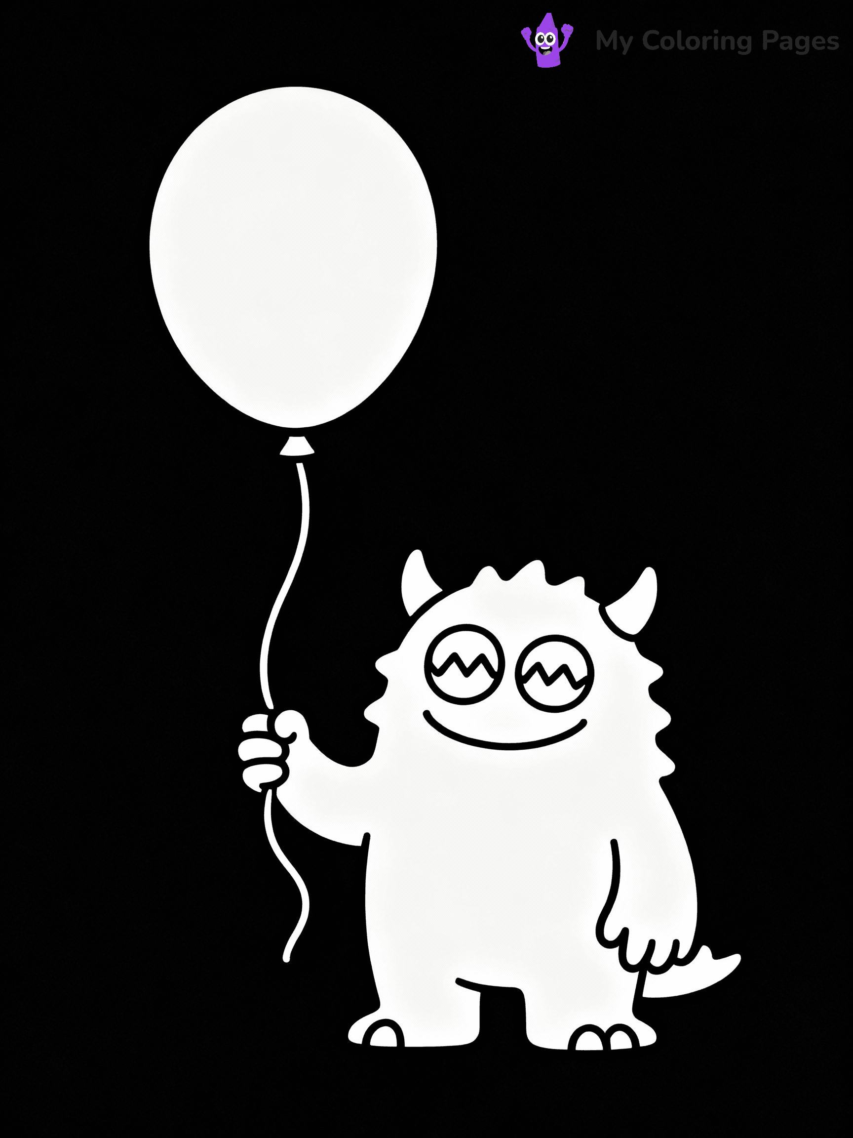 Monster Coloring Pages - 51