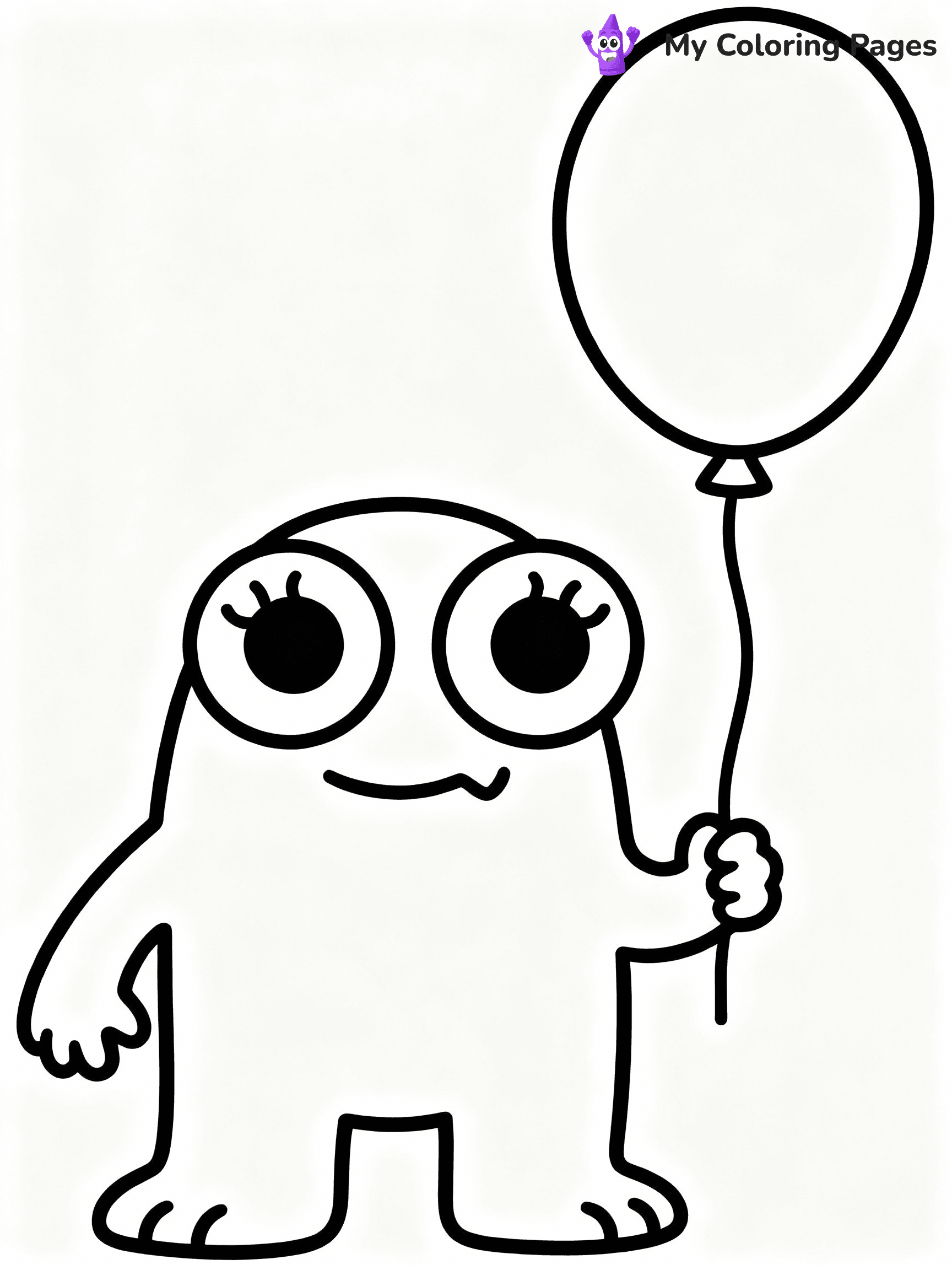 Monster Coloring Pages - 41