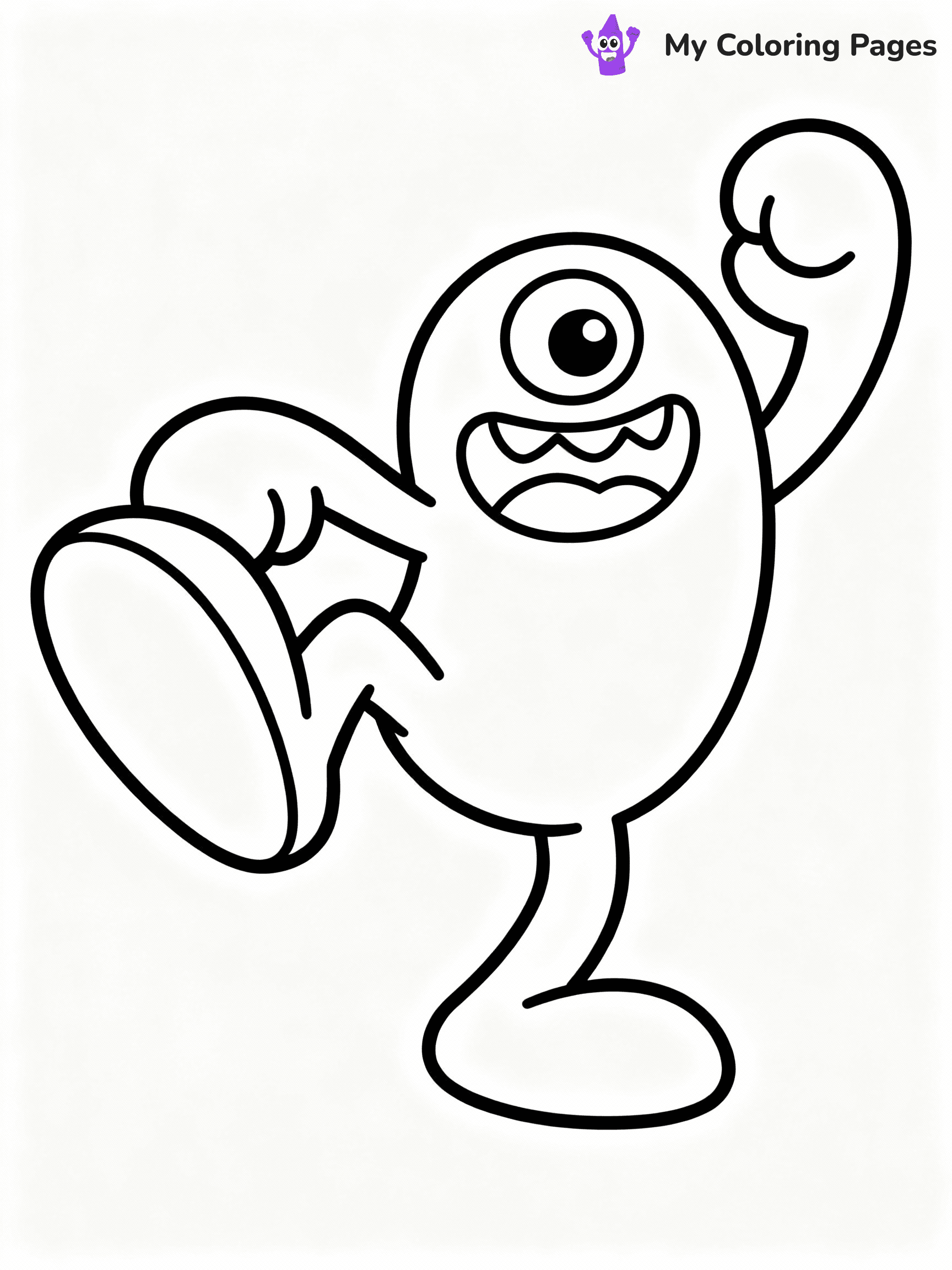 Monster Coloring Pages - 15