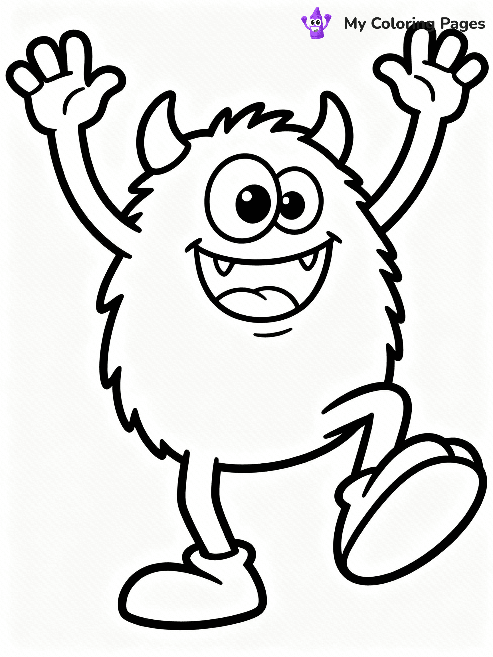 Monster Coloring Pages - 13