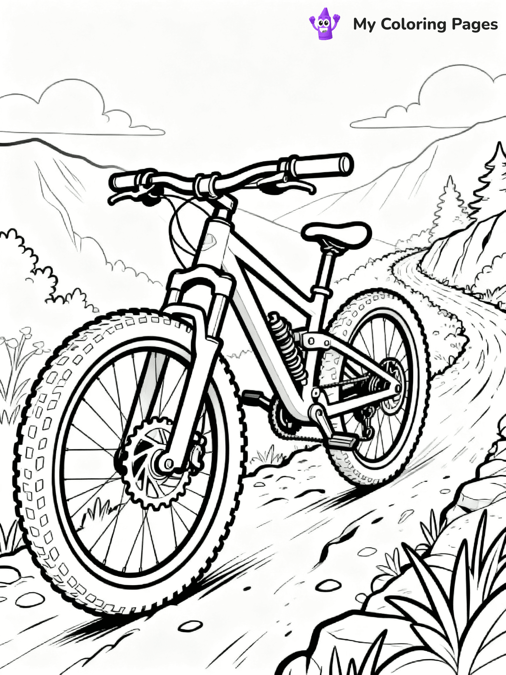 Bike Coloring Pages - 26