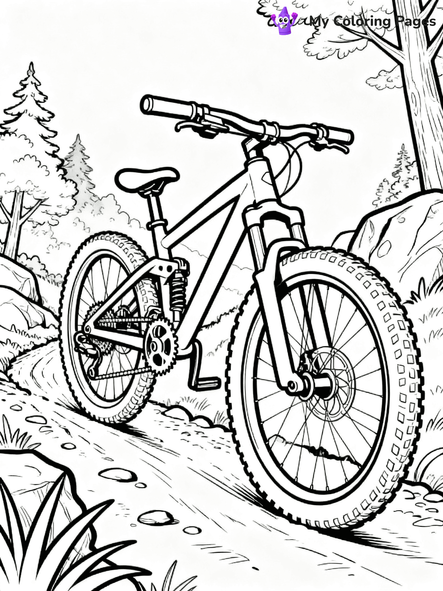 Bike Coloring Pages - 24