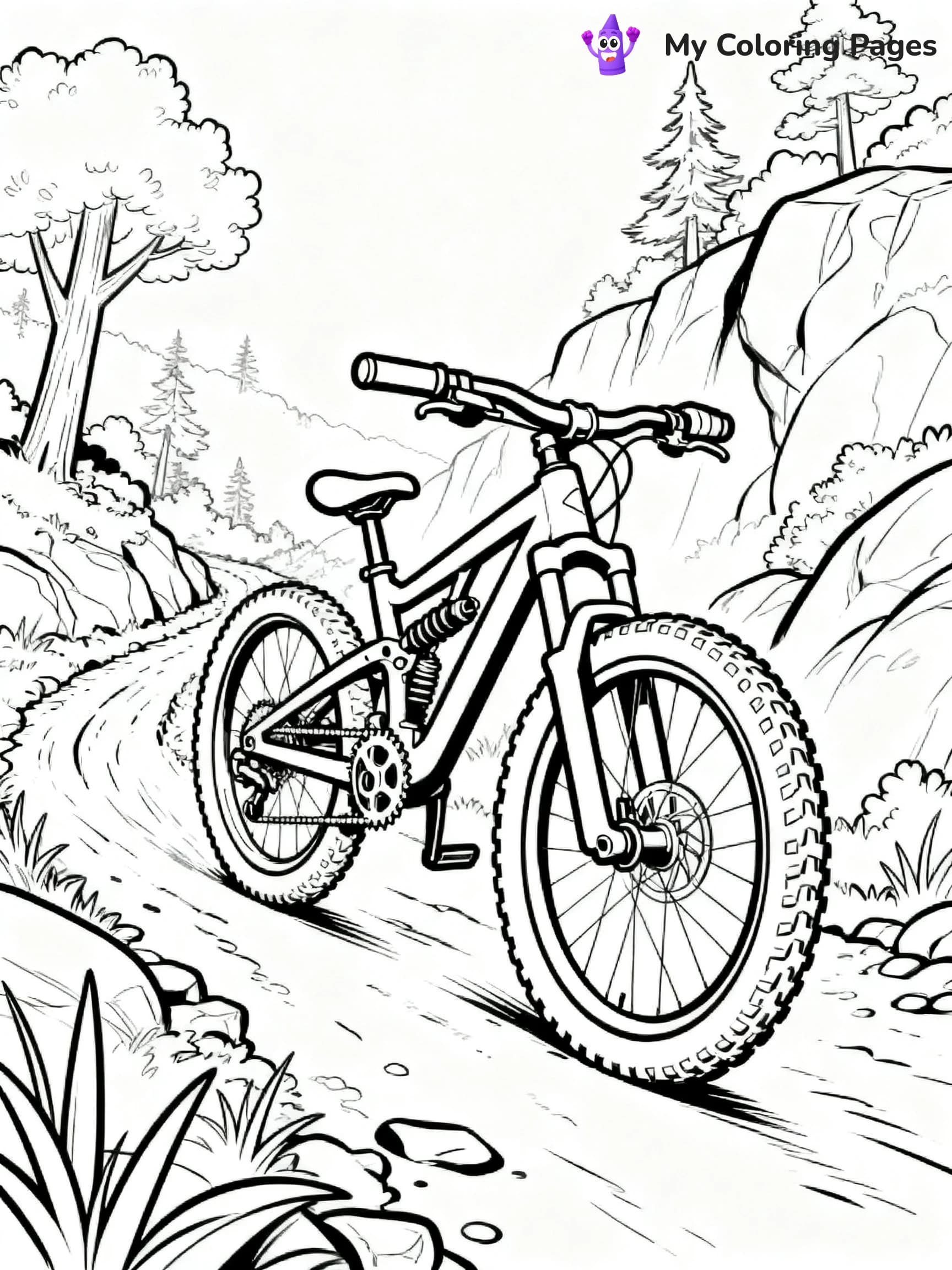 Bike Coloring Pages - 23