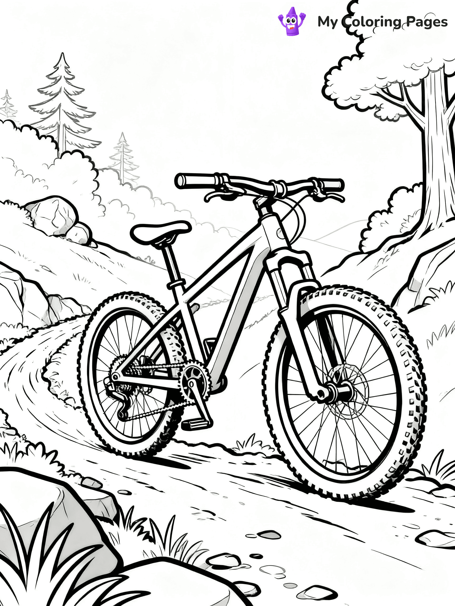 Bike Coloring Pages - 22