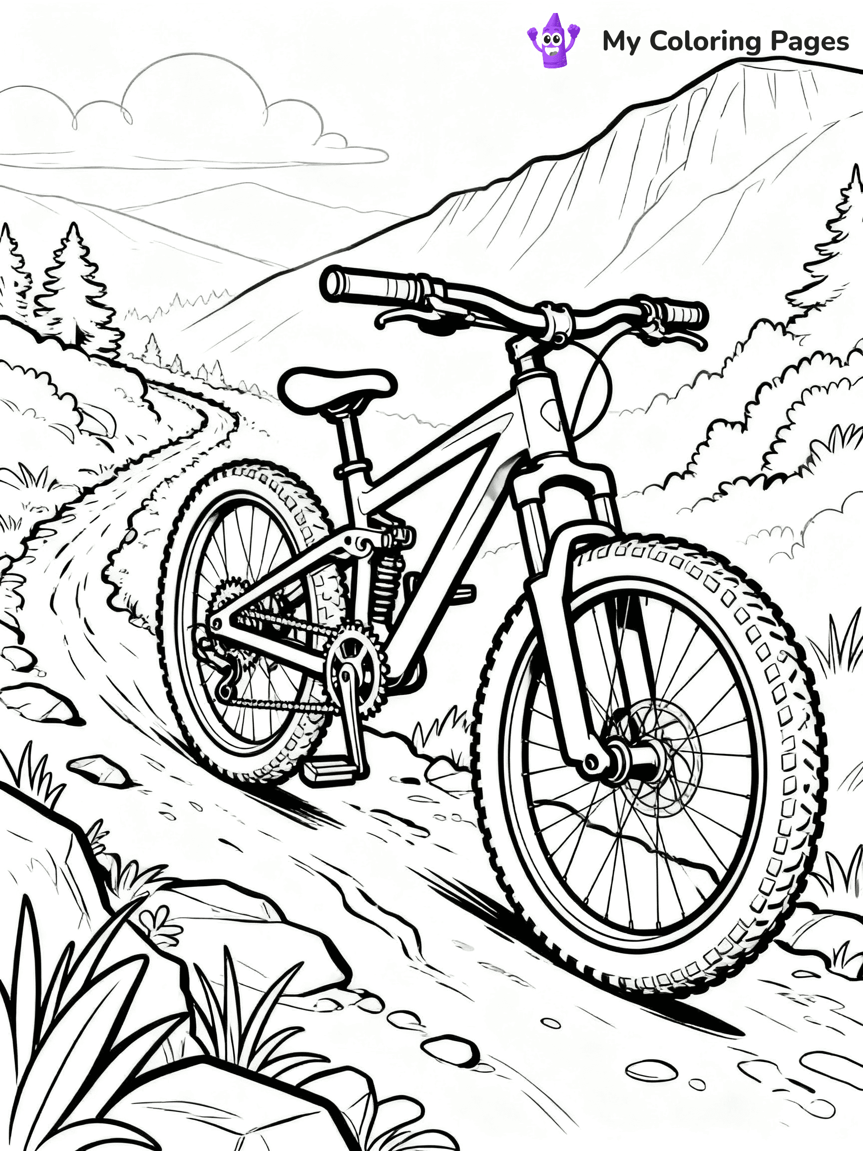 Bike Coloring Pages - 21