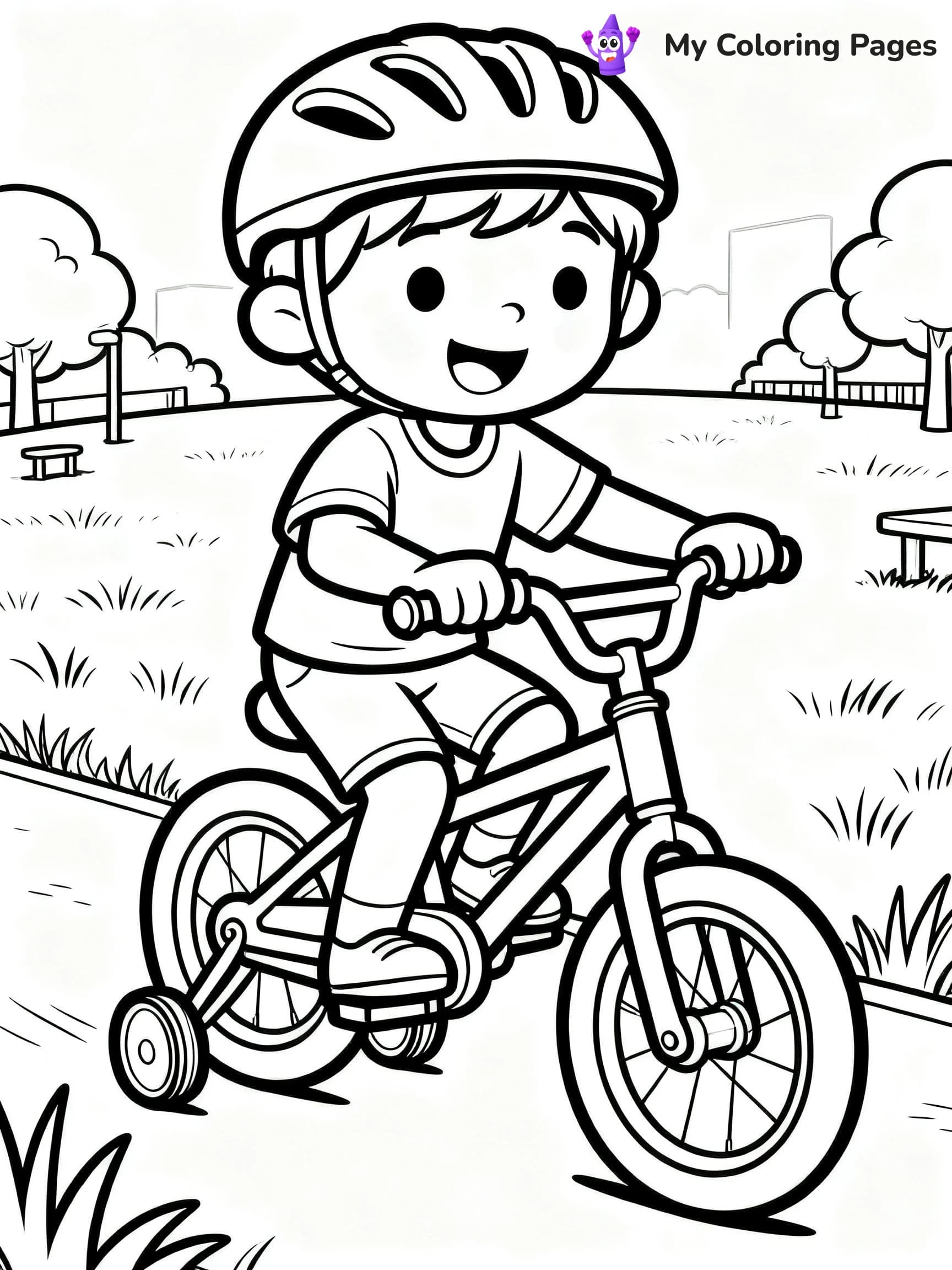 Bike Coloring Pages - 15