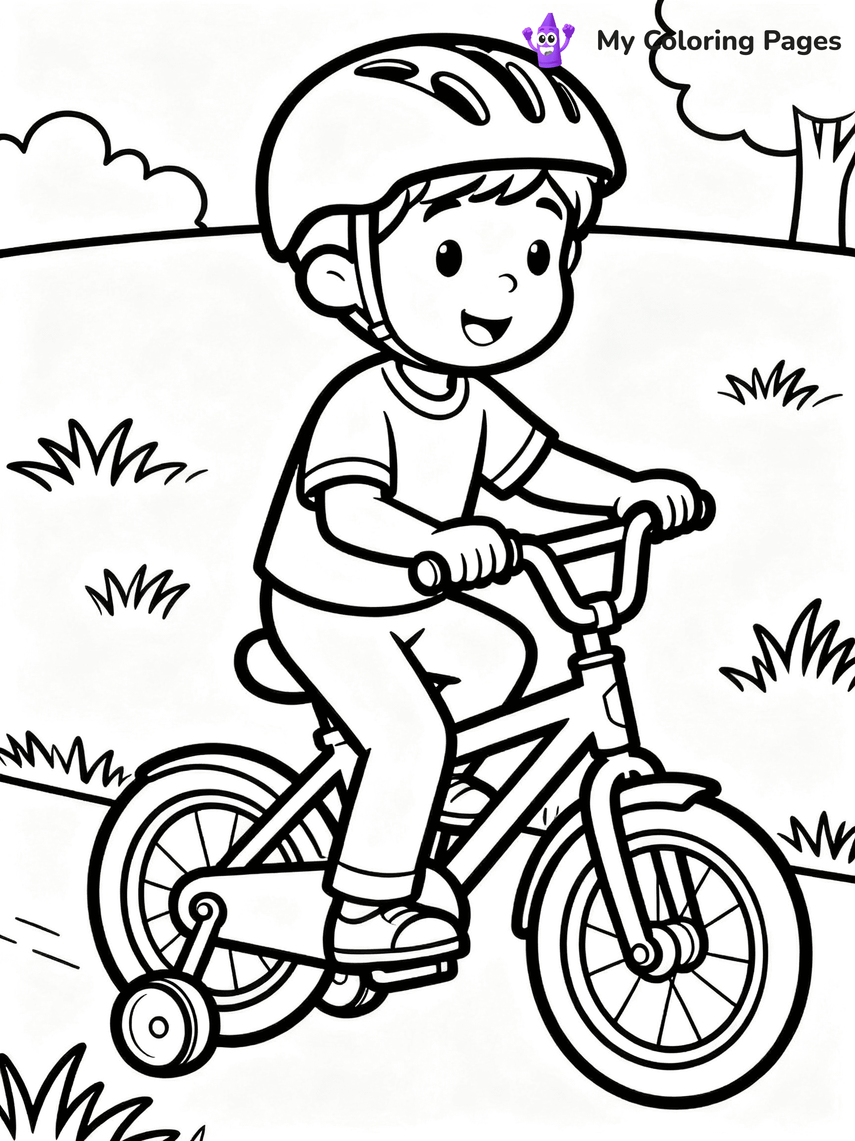 Bike Coloring Pages - 11