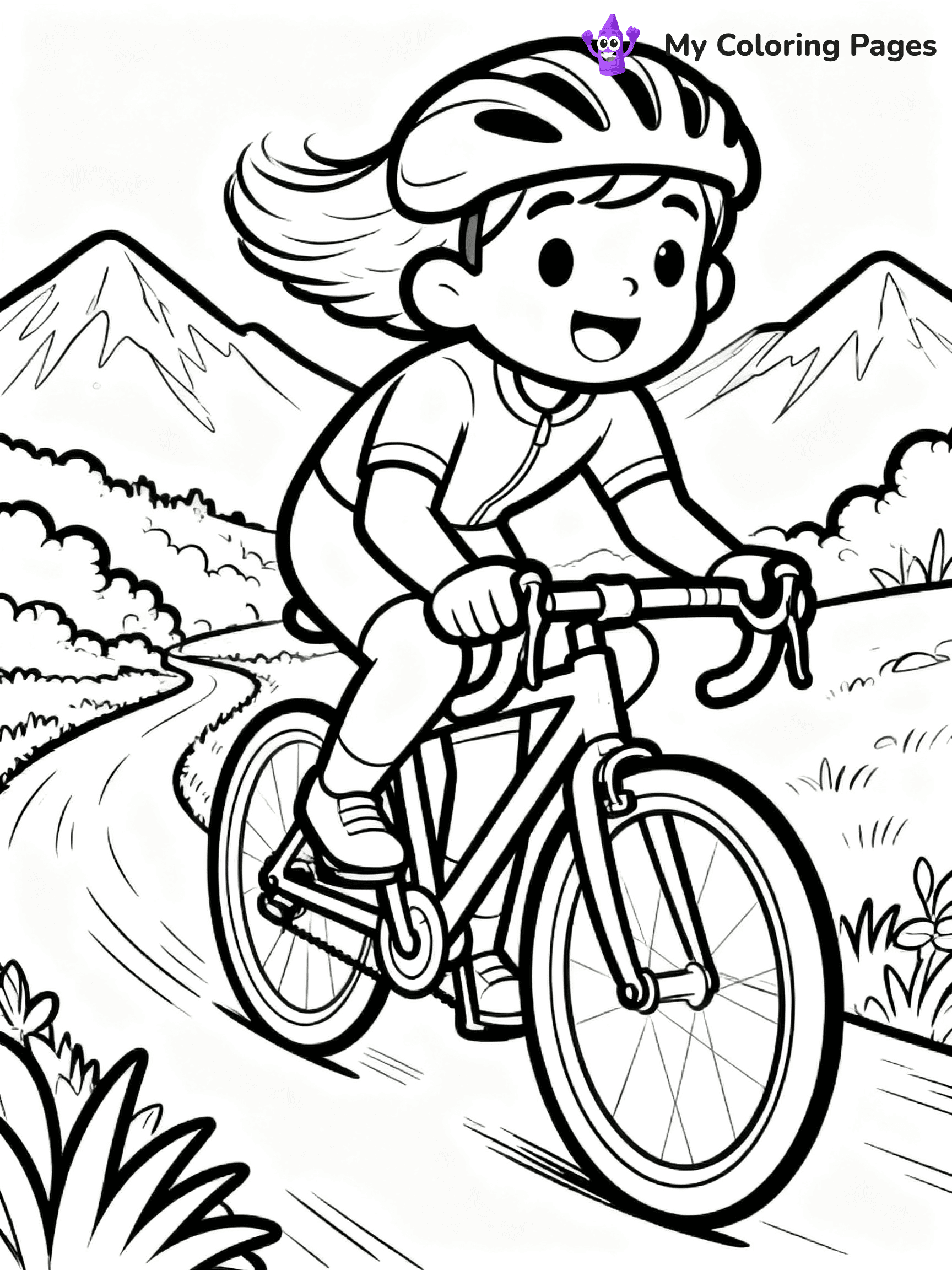 Bike Coloring Pages - 3