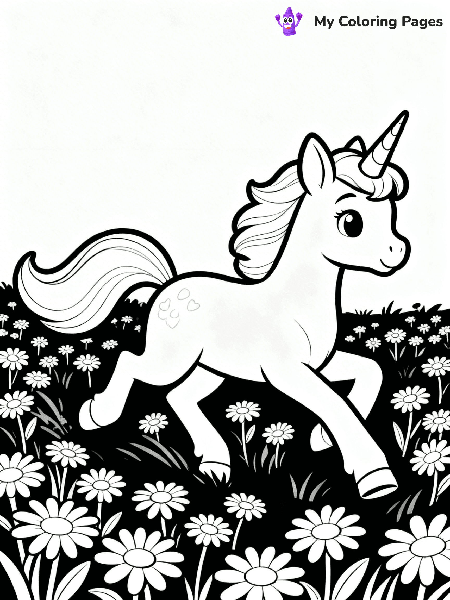 Alicorn Coloring Pages - 21
