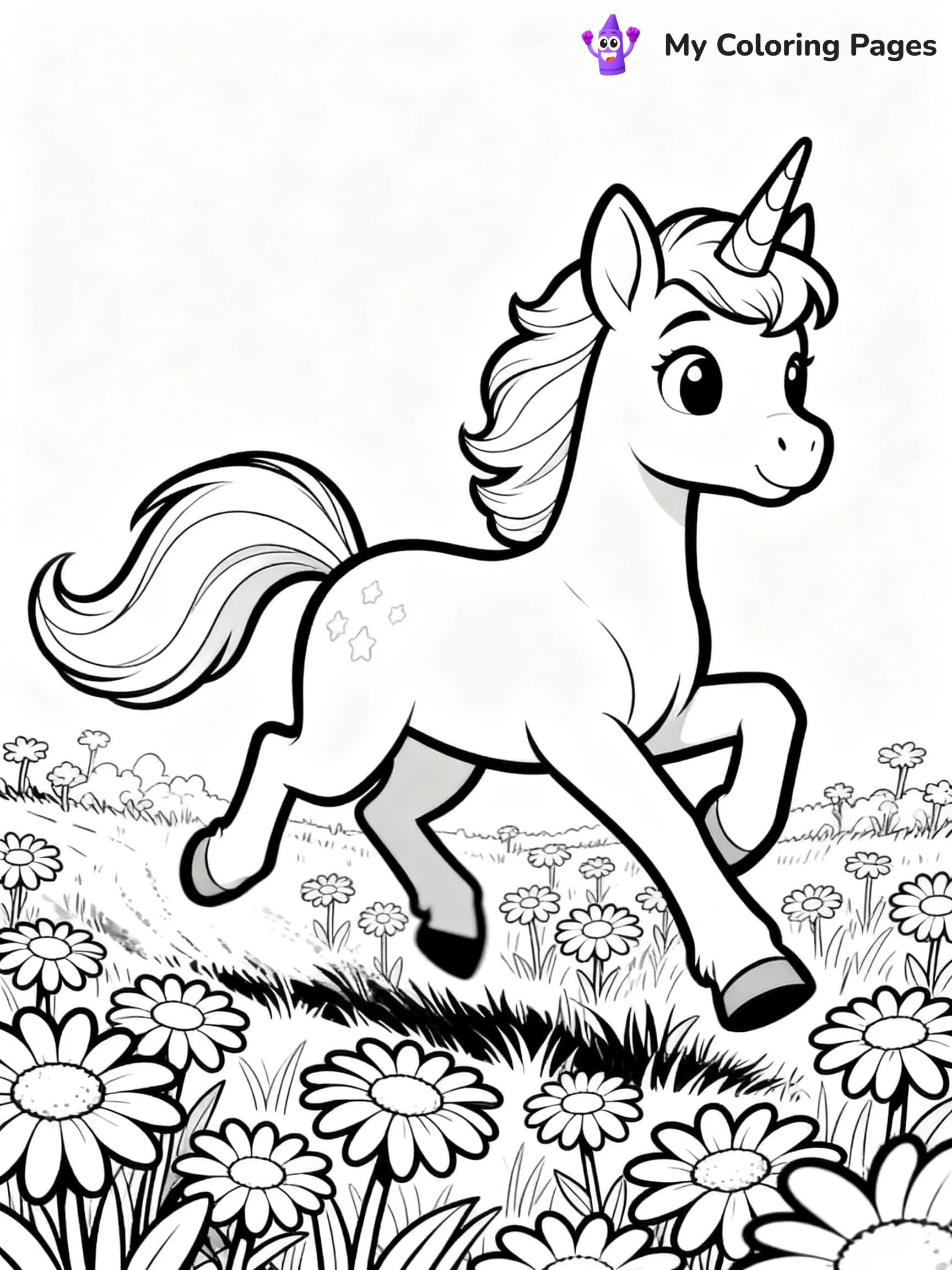 Alicorn Coloring Pages - 18
