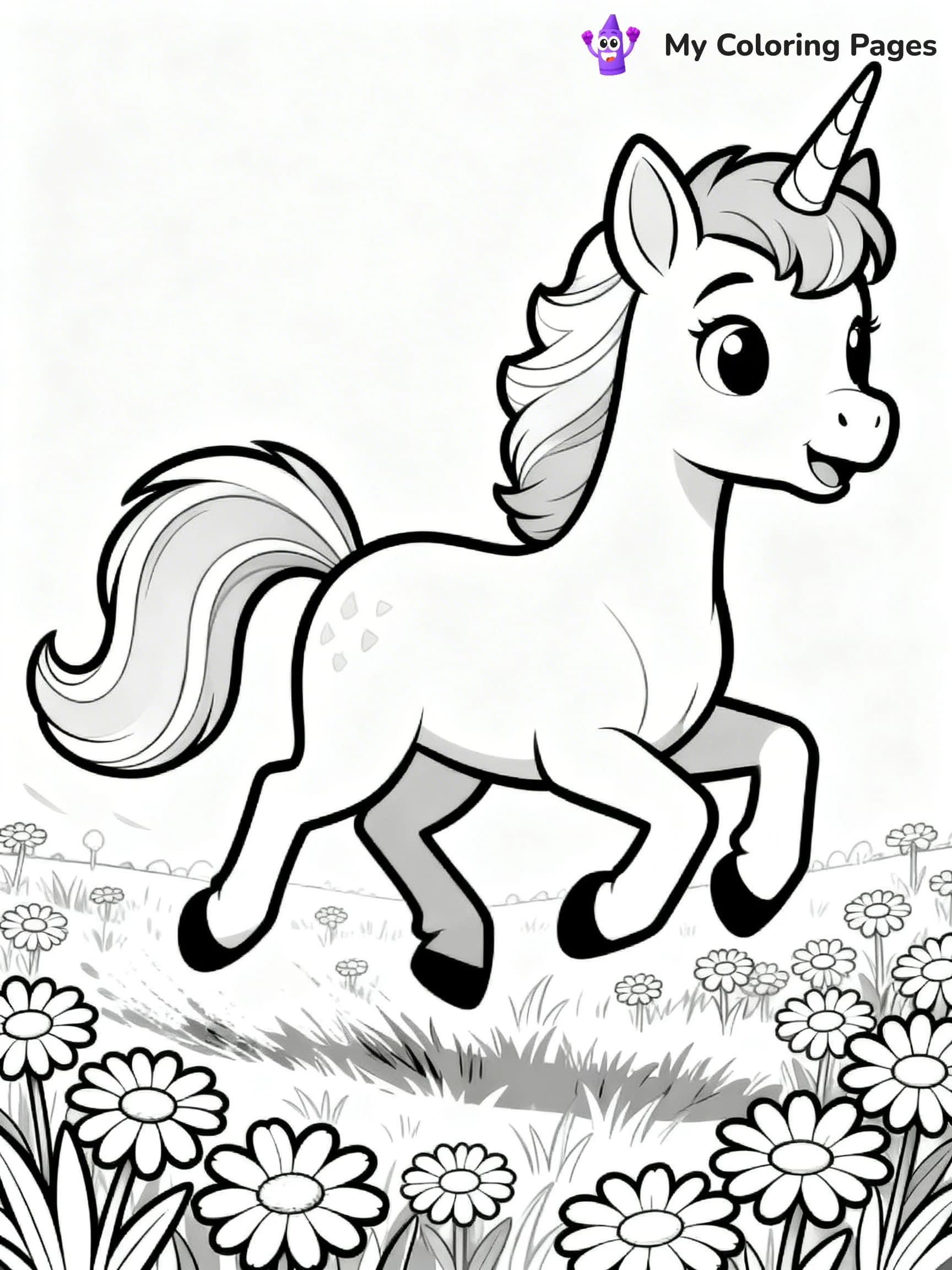 Alicorn Coloring Pages - 17