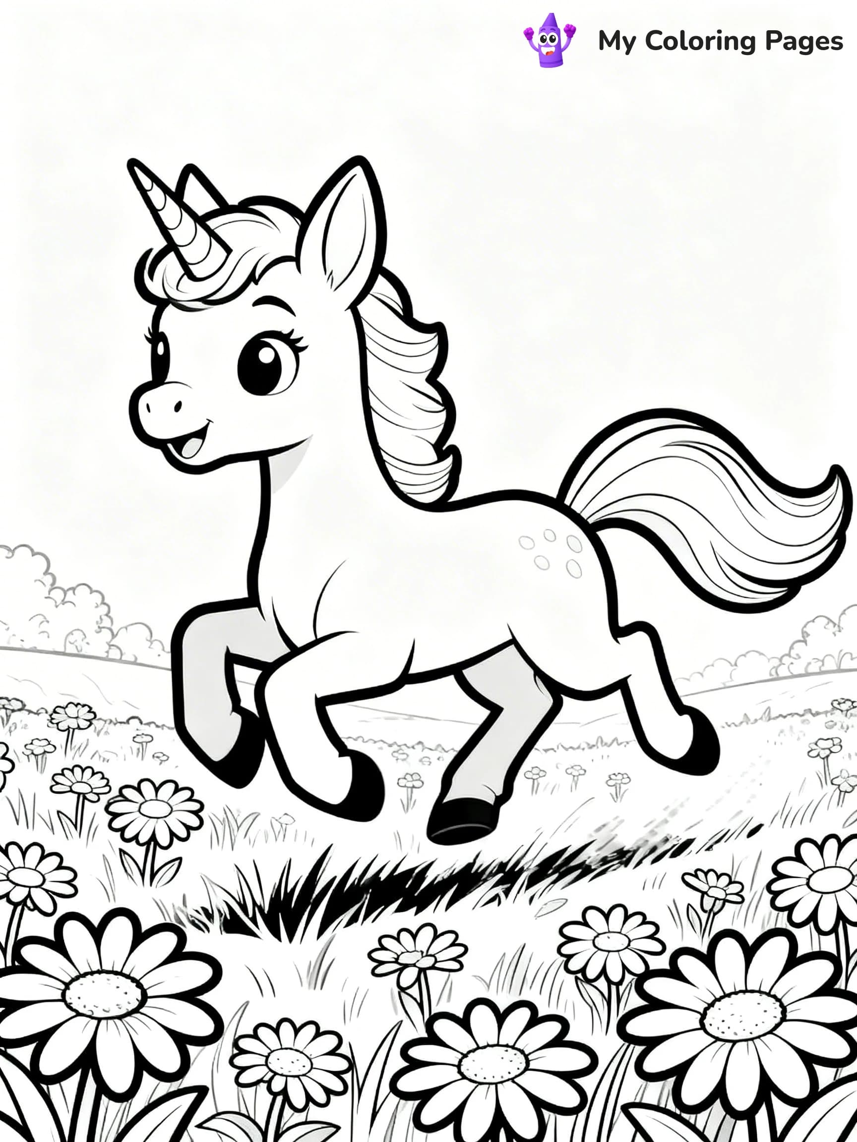 Alicorn Coloring Pages - 16