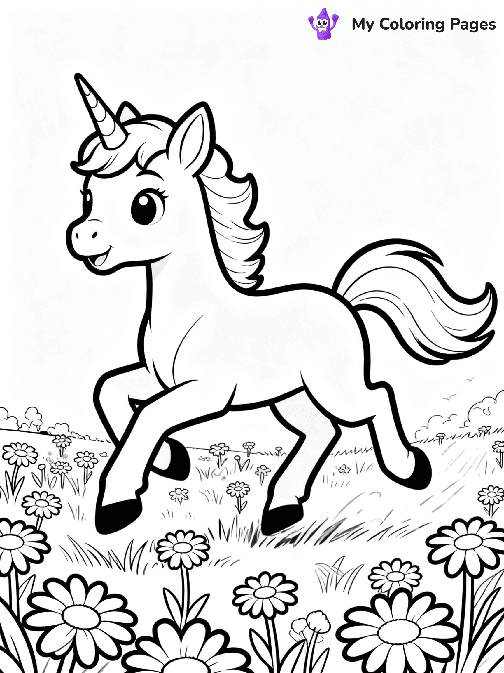 Alicorn Coloring Pages - 16
